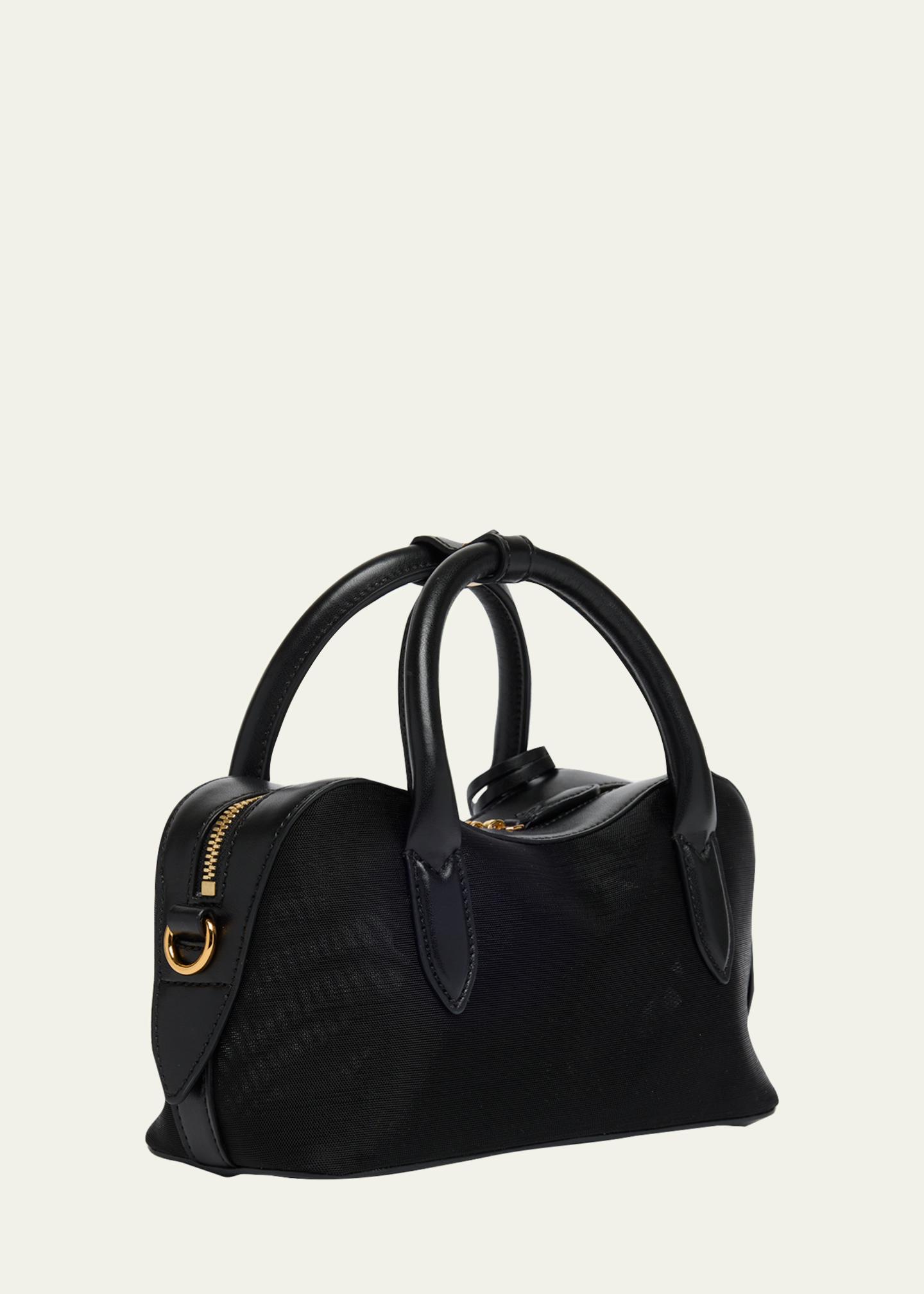 Stella McCartney Stella Ryder Small Vegan Leather Top-Handle Bag