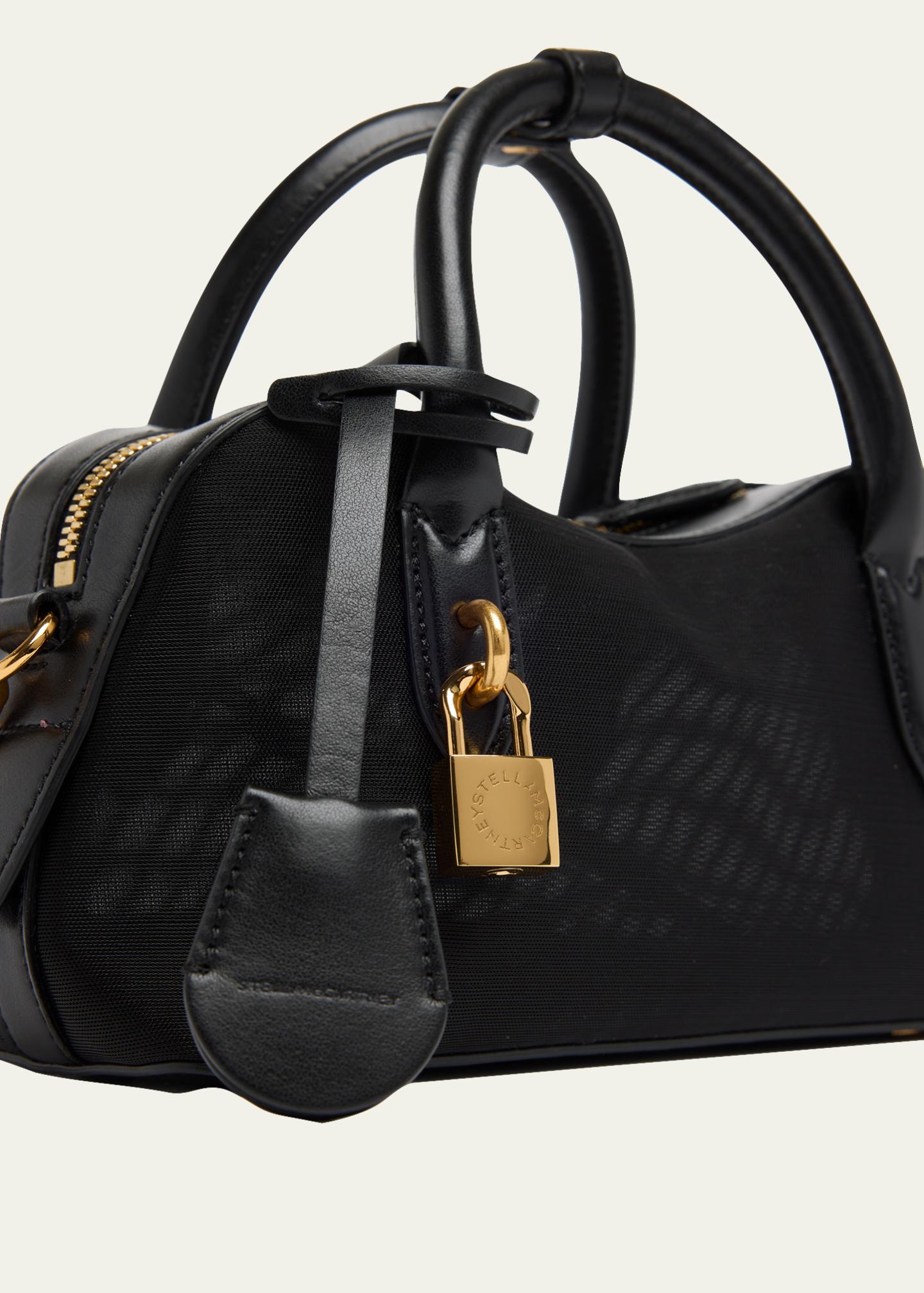 Stella McCartney Stella Ryder Small Vegan Leather Top-Handle Bag