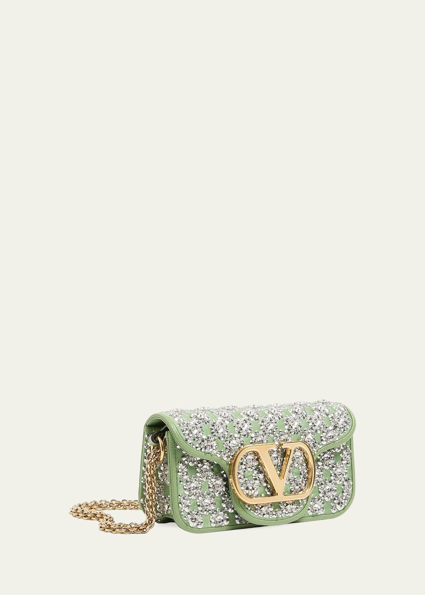 Valentino Garavani Locò Small Embroidered Shoulder Bag - Bergdorf Goodman