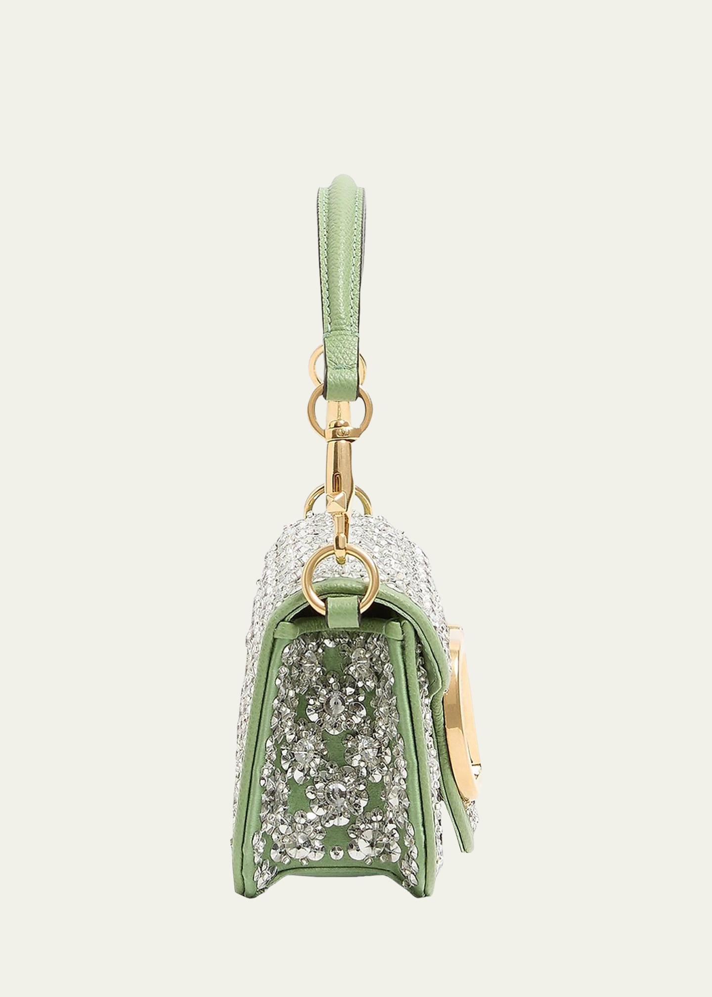Valentino Garavani Locò Small Embroidered Shoulder Bag - Bergdorf Goodman