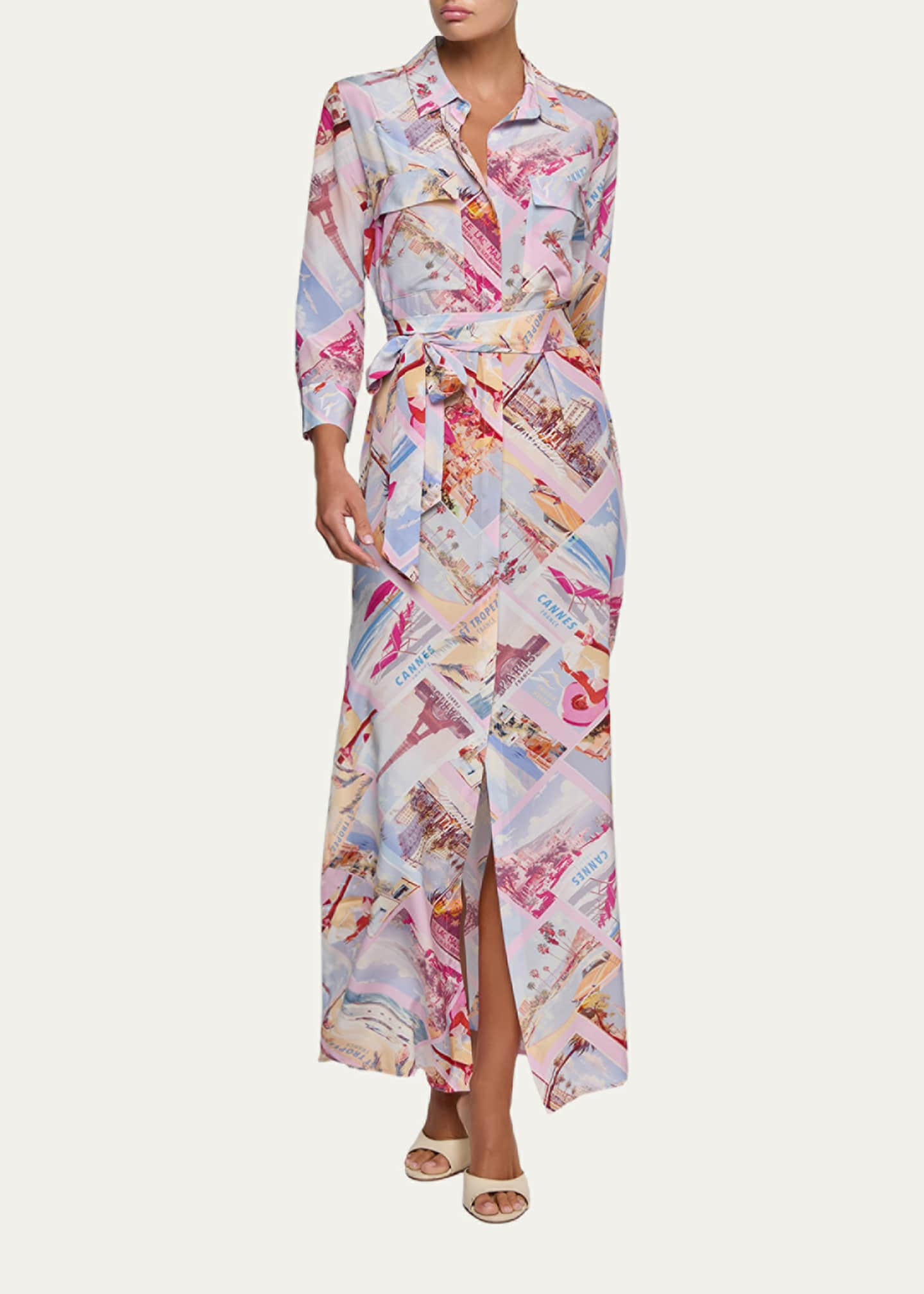cameron maxi dress Women's Cameron A-line Illusion Neck Mesh Maxi Dress S/M/L/Customize Ivory White MEAN BLVD Ivory White / Customize