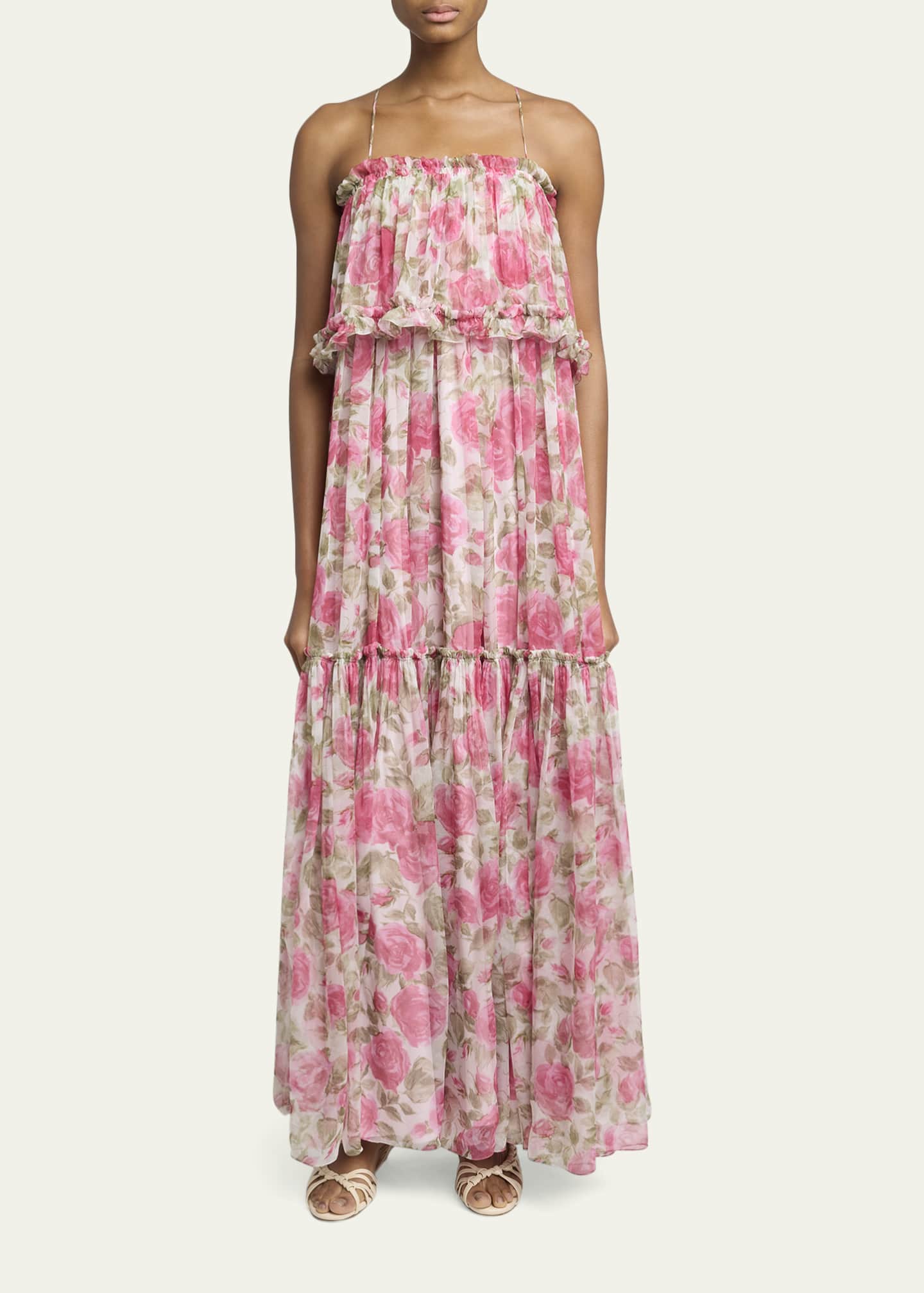 dress neckline design Elegant Maxi Dress with Unique Neckline Design  DVNT