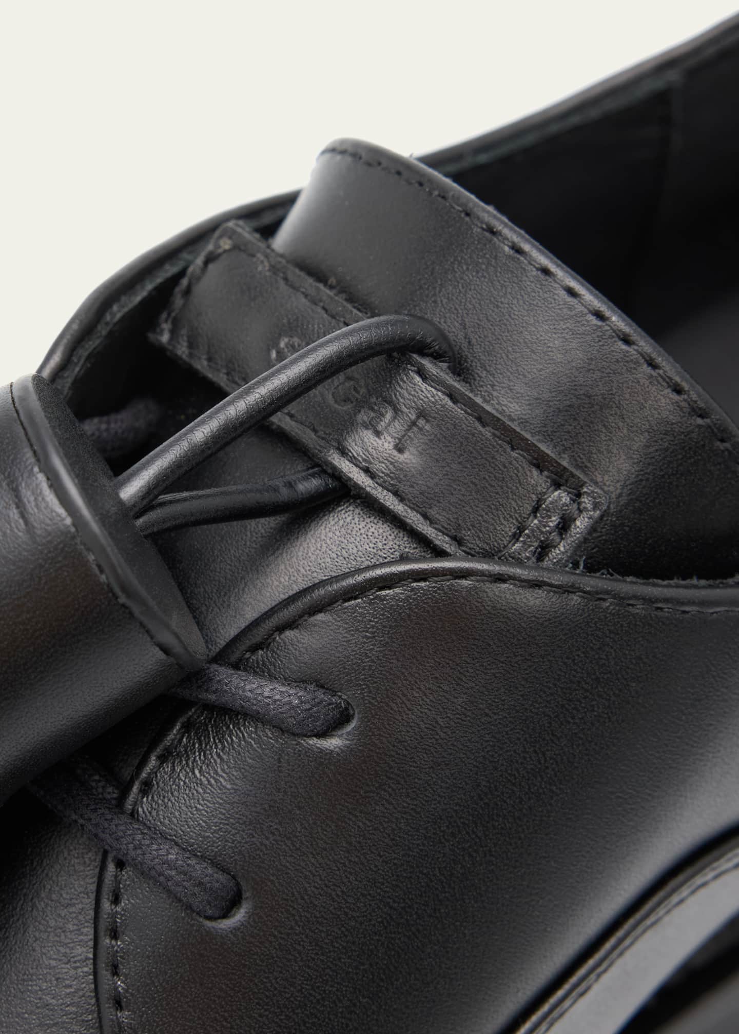 SACAI Tassel Leather Pointed-Toe Moccasins - Bergdorf Goodman