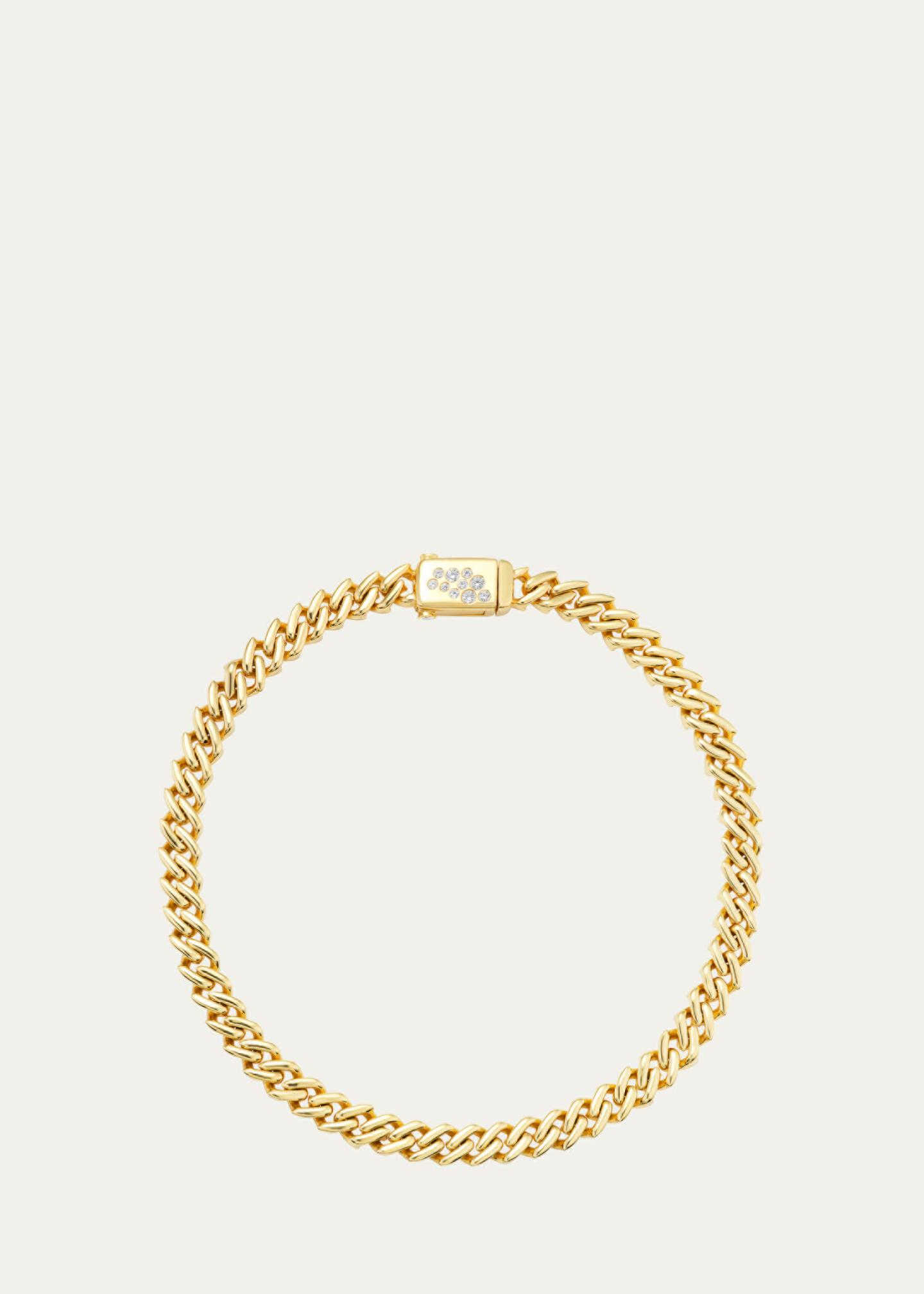Uniform Object 18K Yellow Gold & 1.18 TCW Diamond Bracelet - Bergdorf ...
