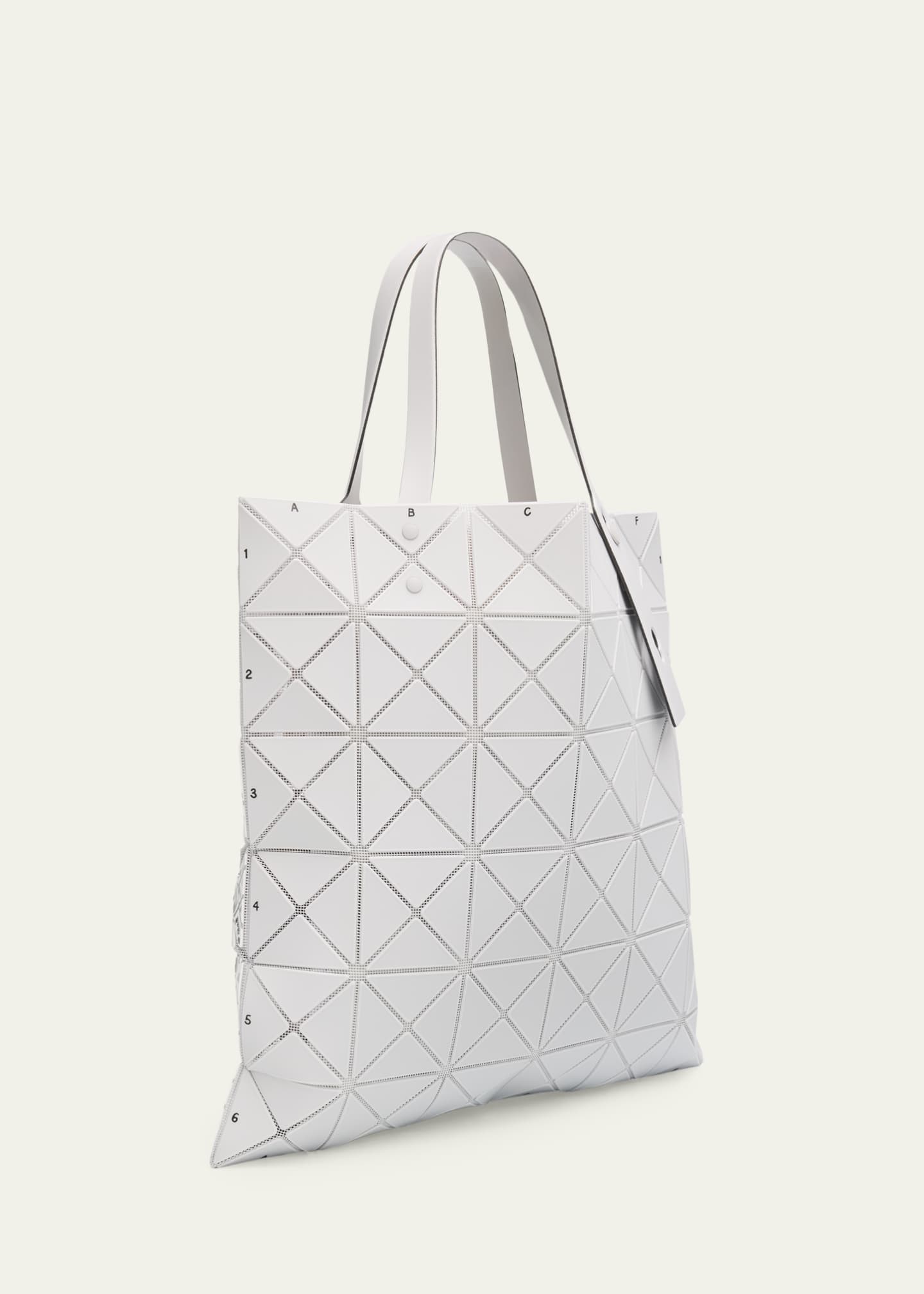 BAO BAO ISSEY MIYAKE Geometric Printed Map Tote Bag - Bergdorf Goodman