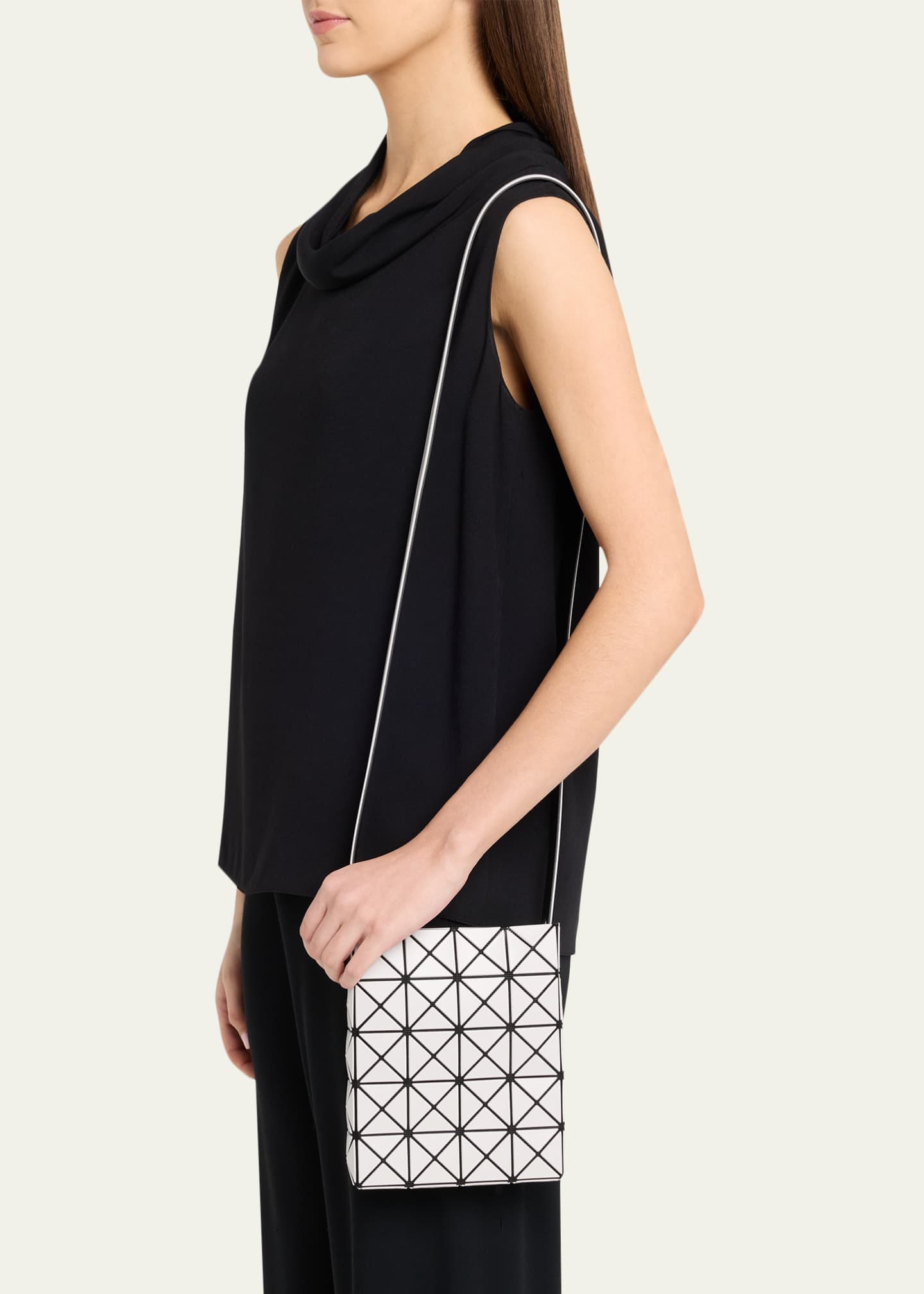 BAO BAO ISSEY MIYAKE Prism Geometric Matte Crossbody Bag