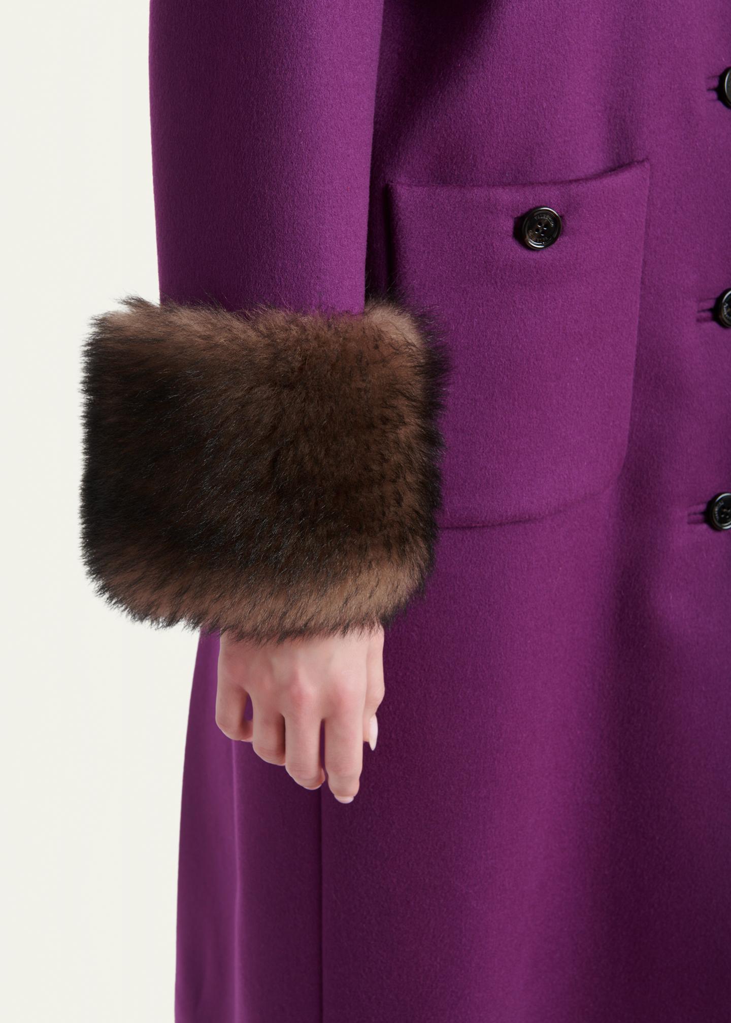 Valentino Garavani Long Wool Coat - Bergdorf Goodman