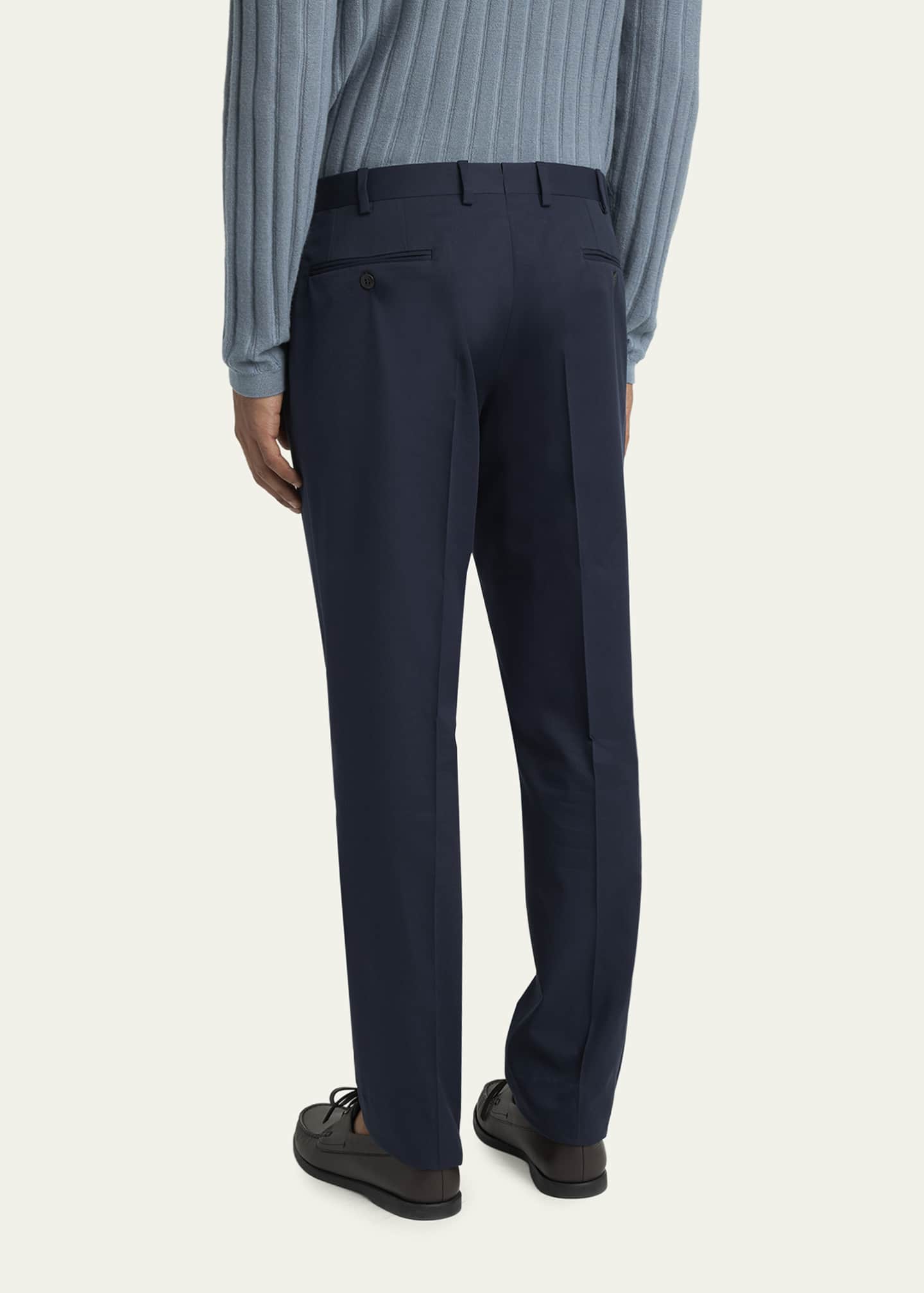 Homme Plisse Issey Miyake Men's Poplin Straight Leg Trousers