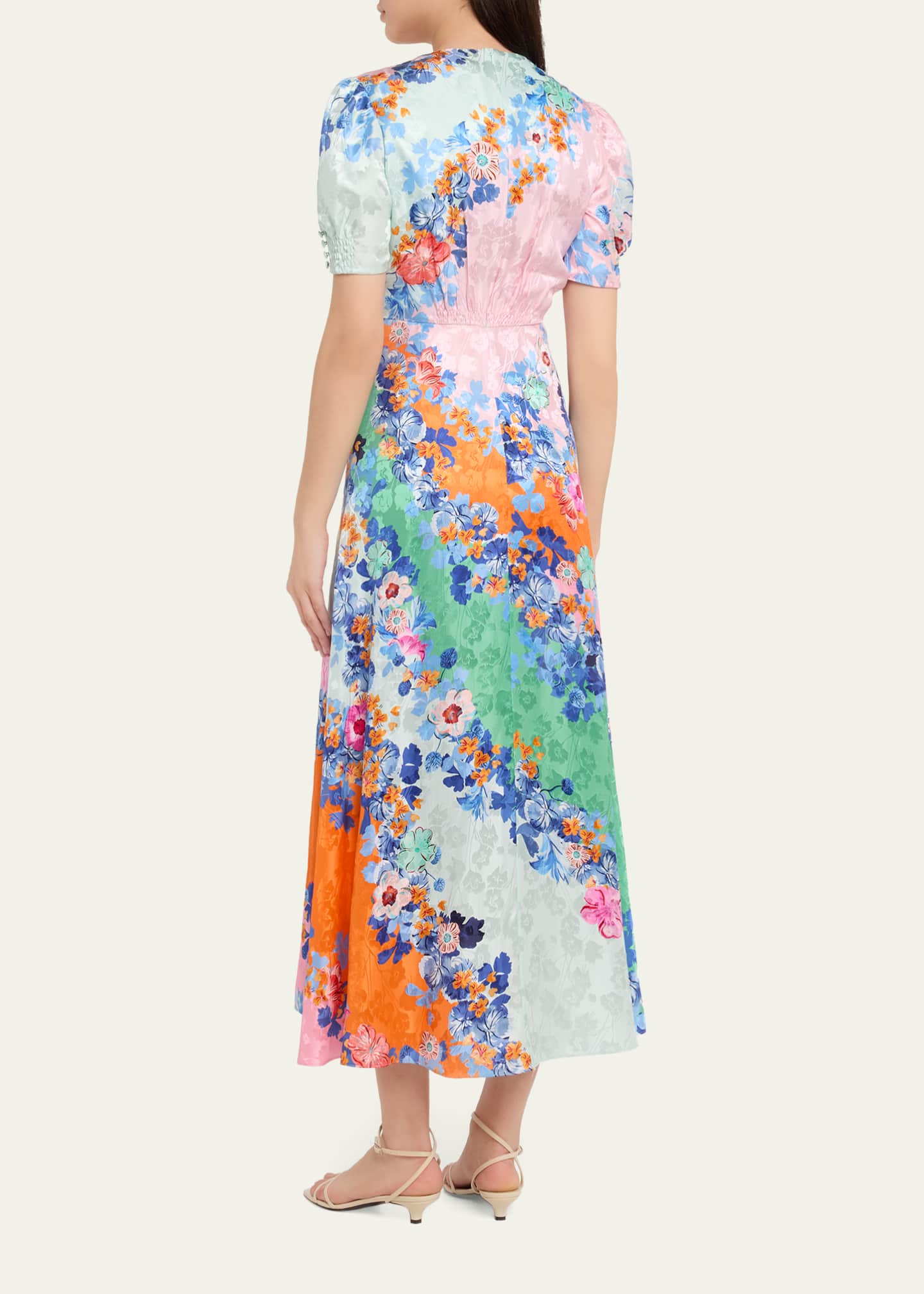 fashion one shoulder high slit dress Multi-Color One Shoulder Maxi Gown Kouvr Fashion