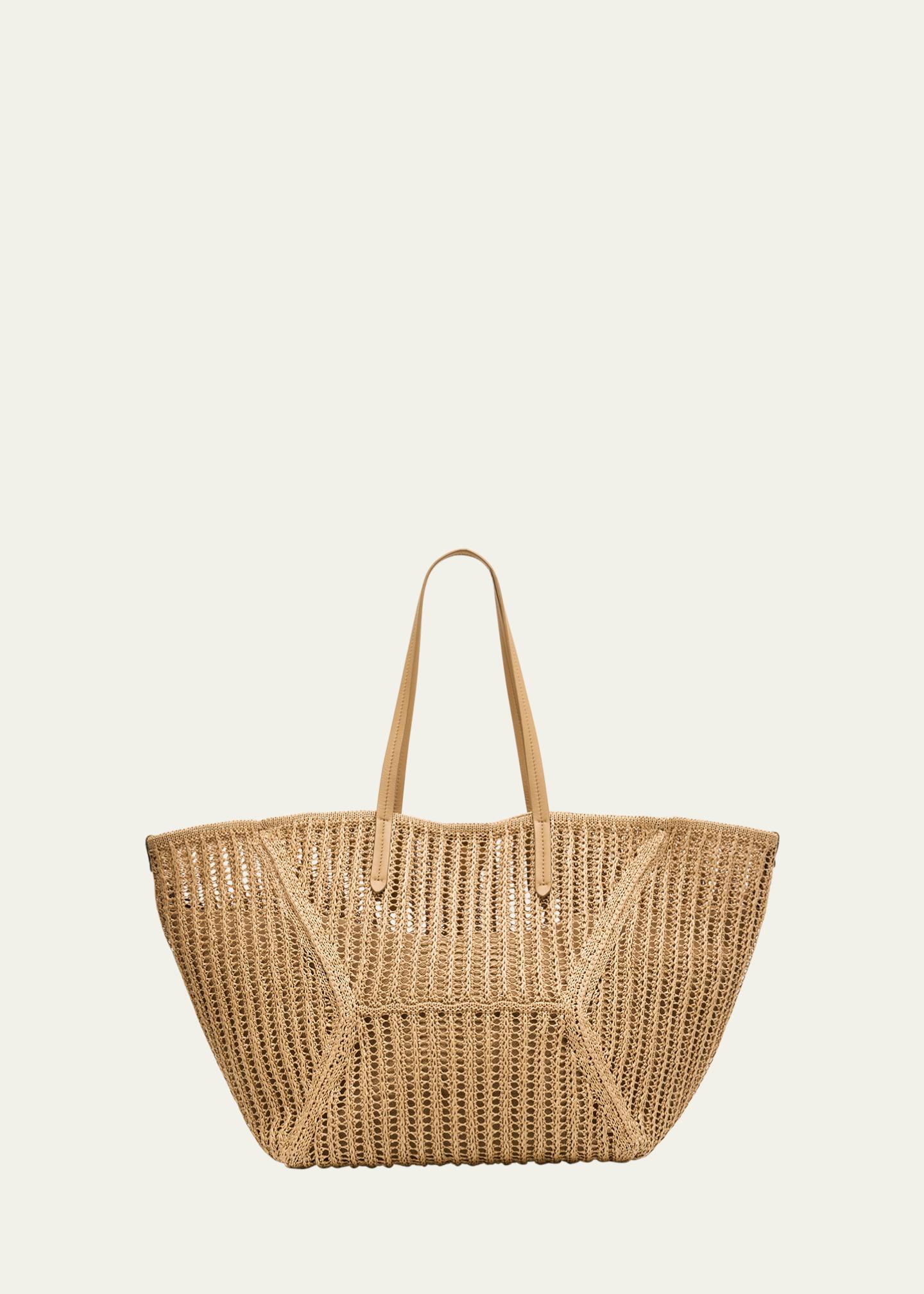Brunello Cucinelli BC Duo Techno Raffia Tote Bag - Bergdorf Goodman