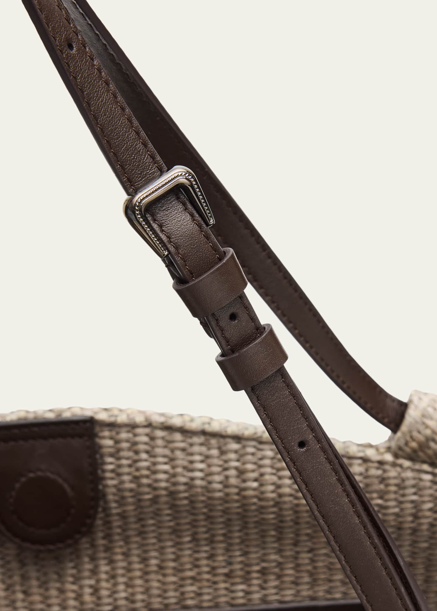 Brunello Cucinelli Large Raffia Tote Bag - Bergdorf Goodman