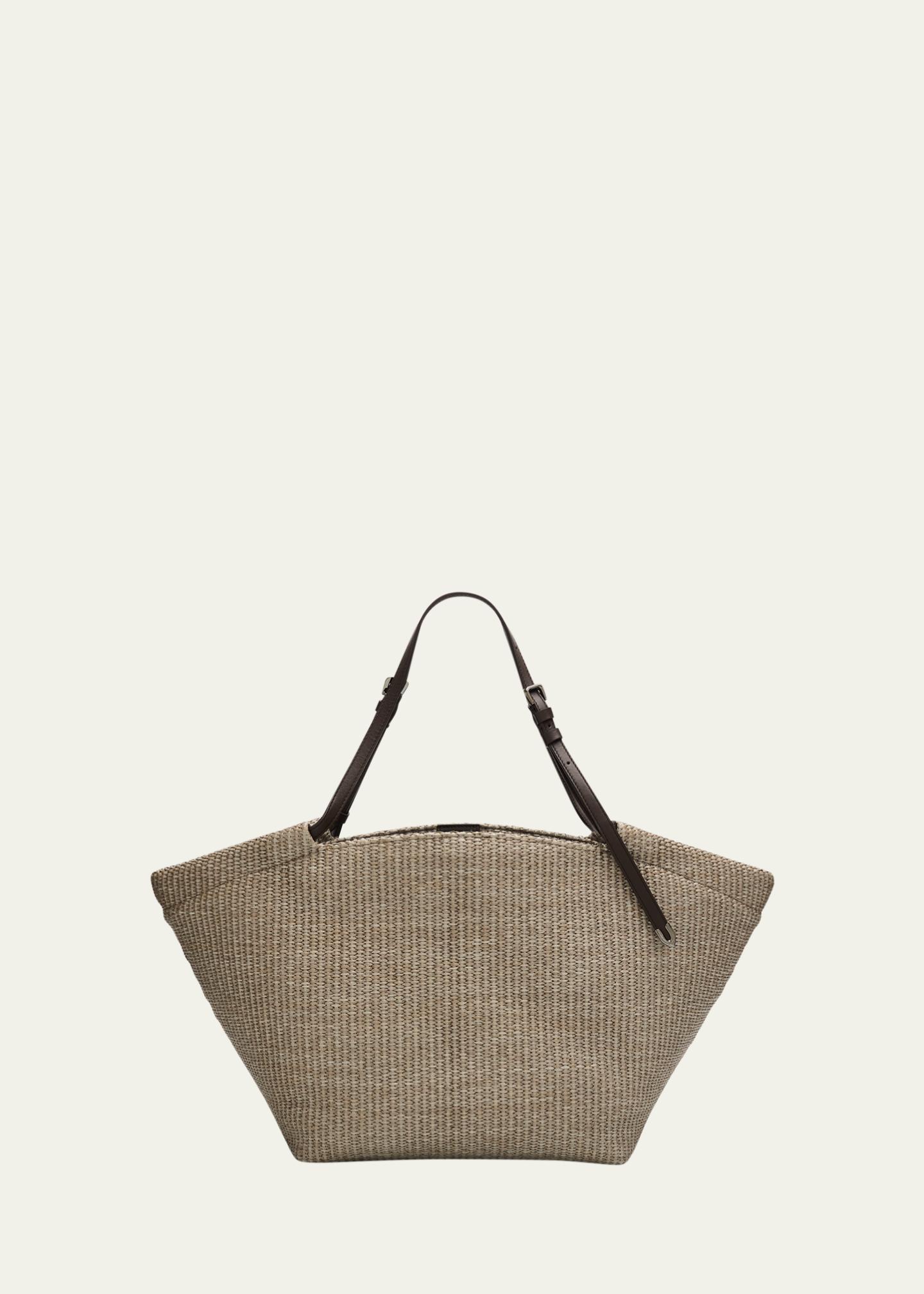 Brunello Cucinelli Large Raffia Tote Bag - Bergdorf Goodman