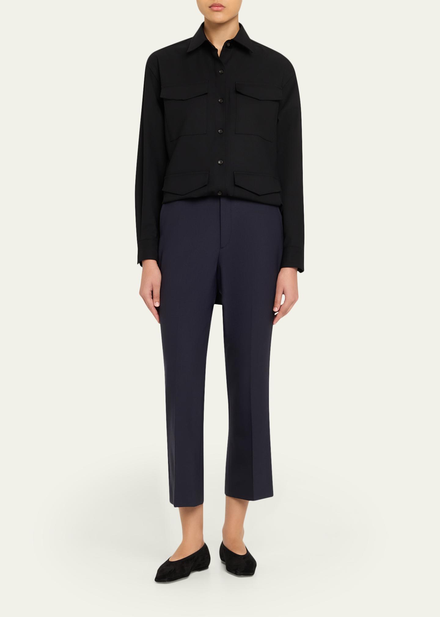 MARIA MCMANUS Wool Cargo Jacket - Bergdorf Goodman