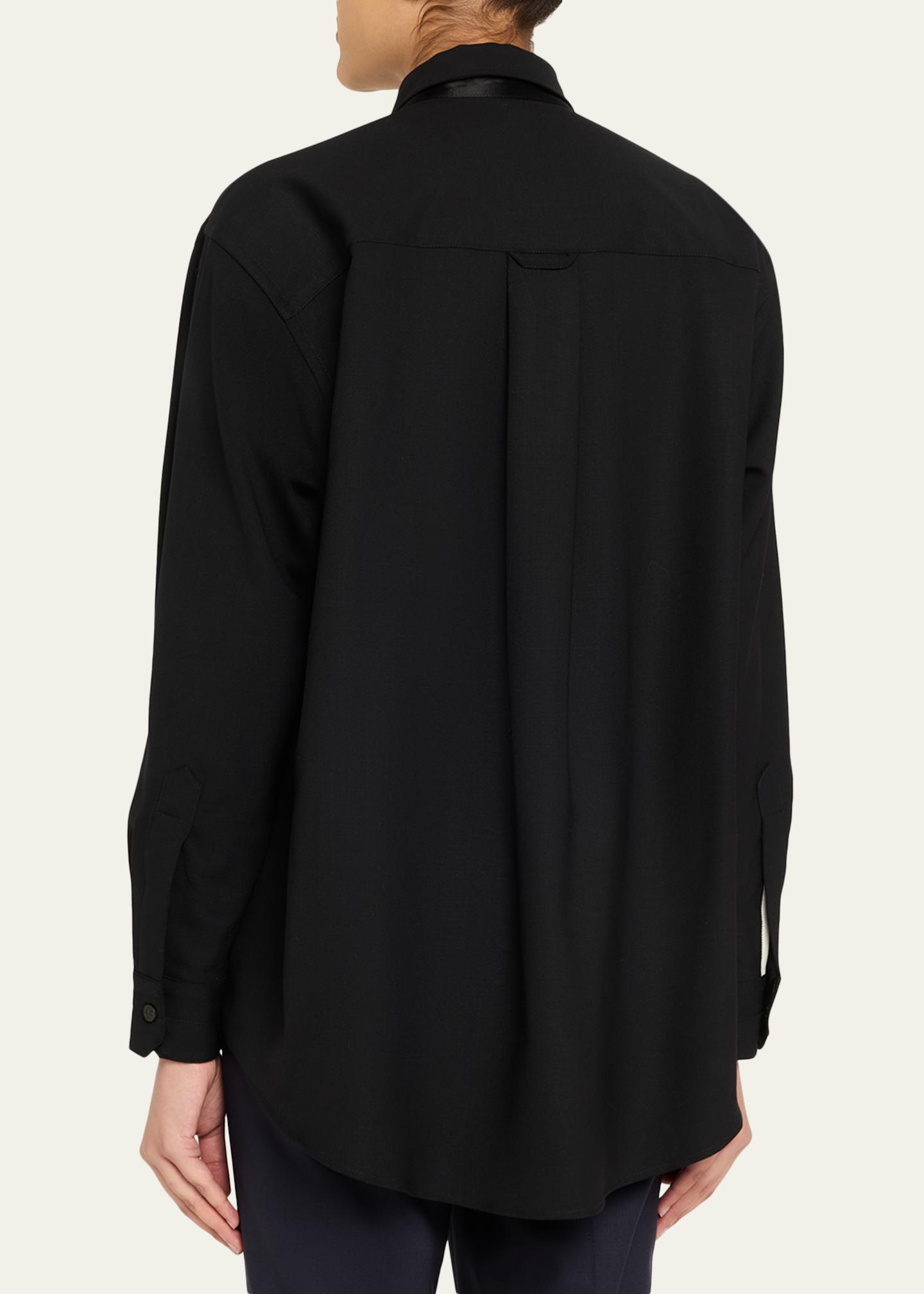 MARIA MCMANUS Wool Cargo Jacket - Bergdorf Goodman