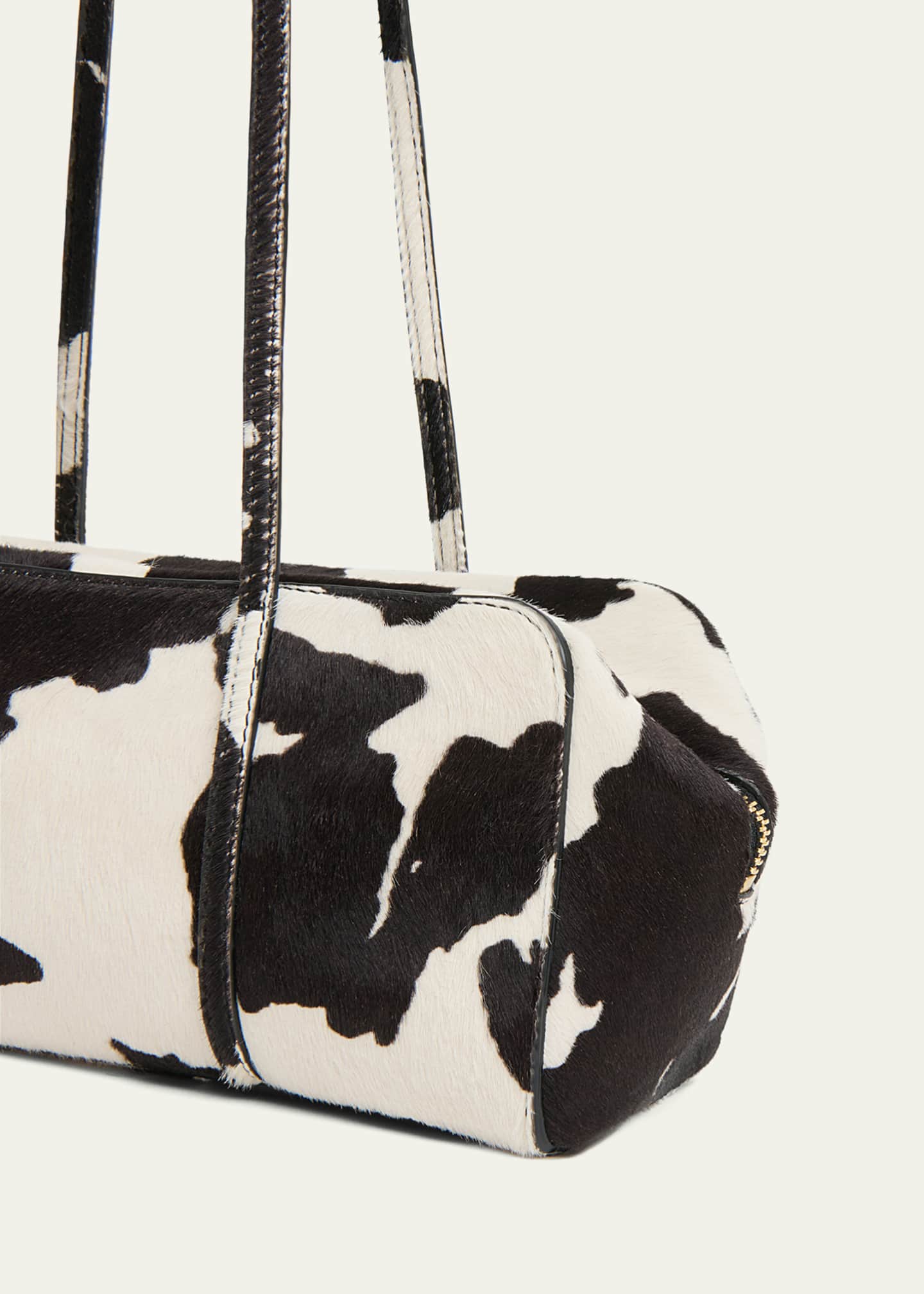 Mansur Gavriel Filo Cow-Print Calf Hair Shoulder Bag - Bergdorf