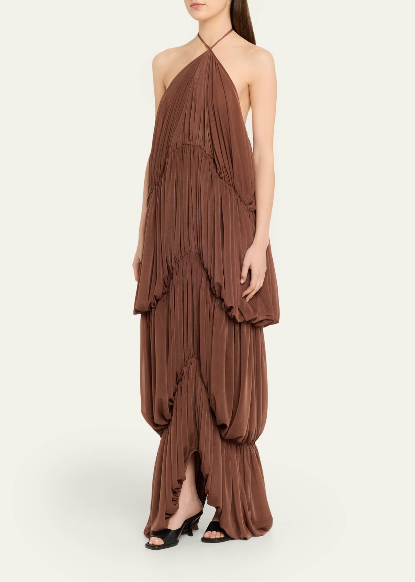 ronny kobo brown dress Ronny Kobo - Bruges dress - 4484475MDJ Bruges dress main image 0