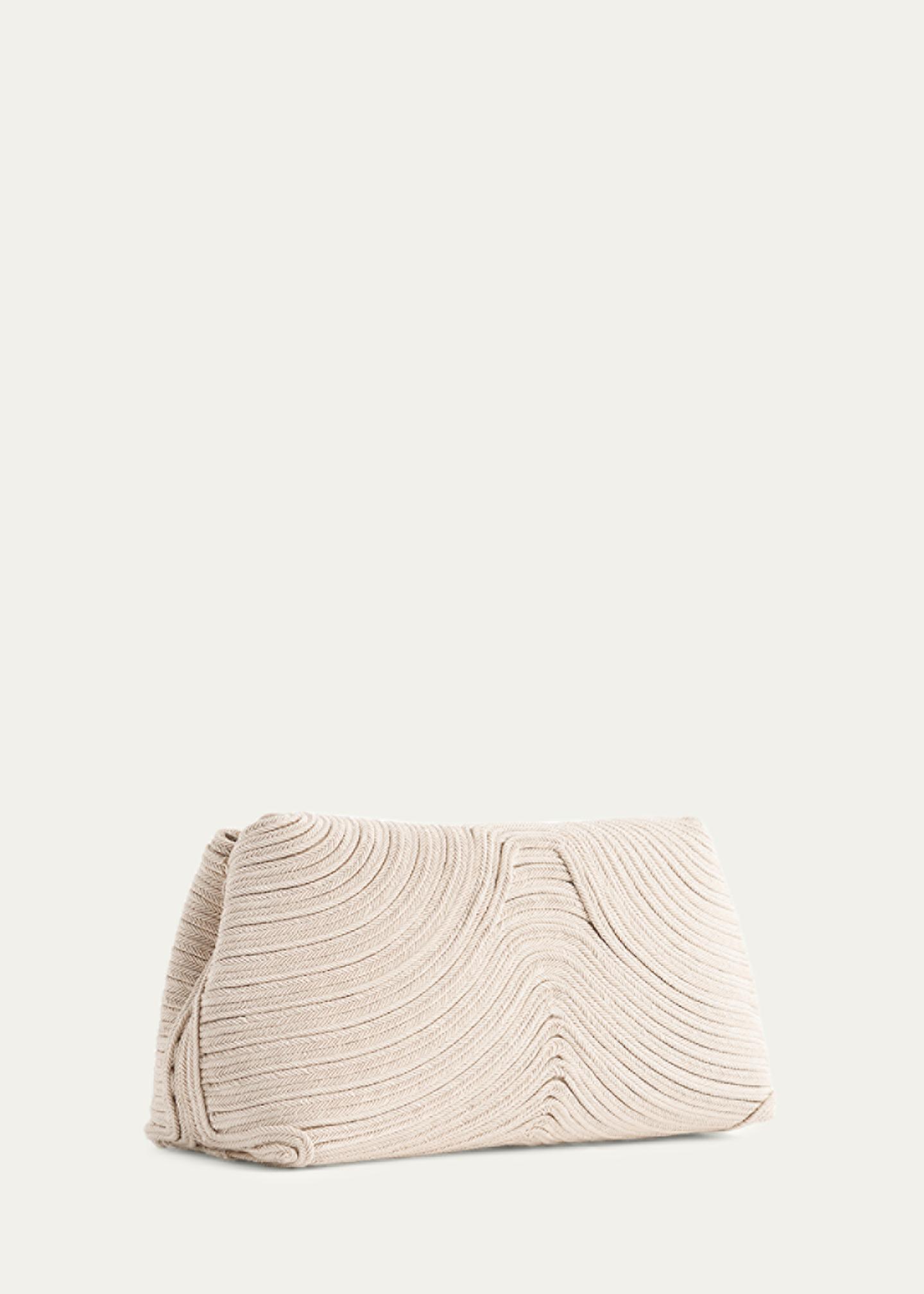 Toteme T-Lock Mini Rope Clutch Bag - Bergdorf Goodman
