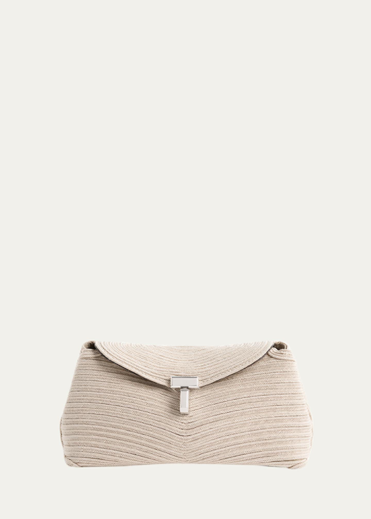 Toteme T-Lock Mini Rope Clutch Bag - Bergdorf Goodman