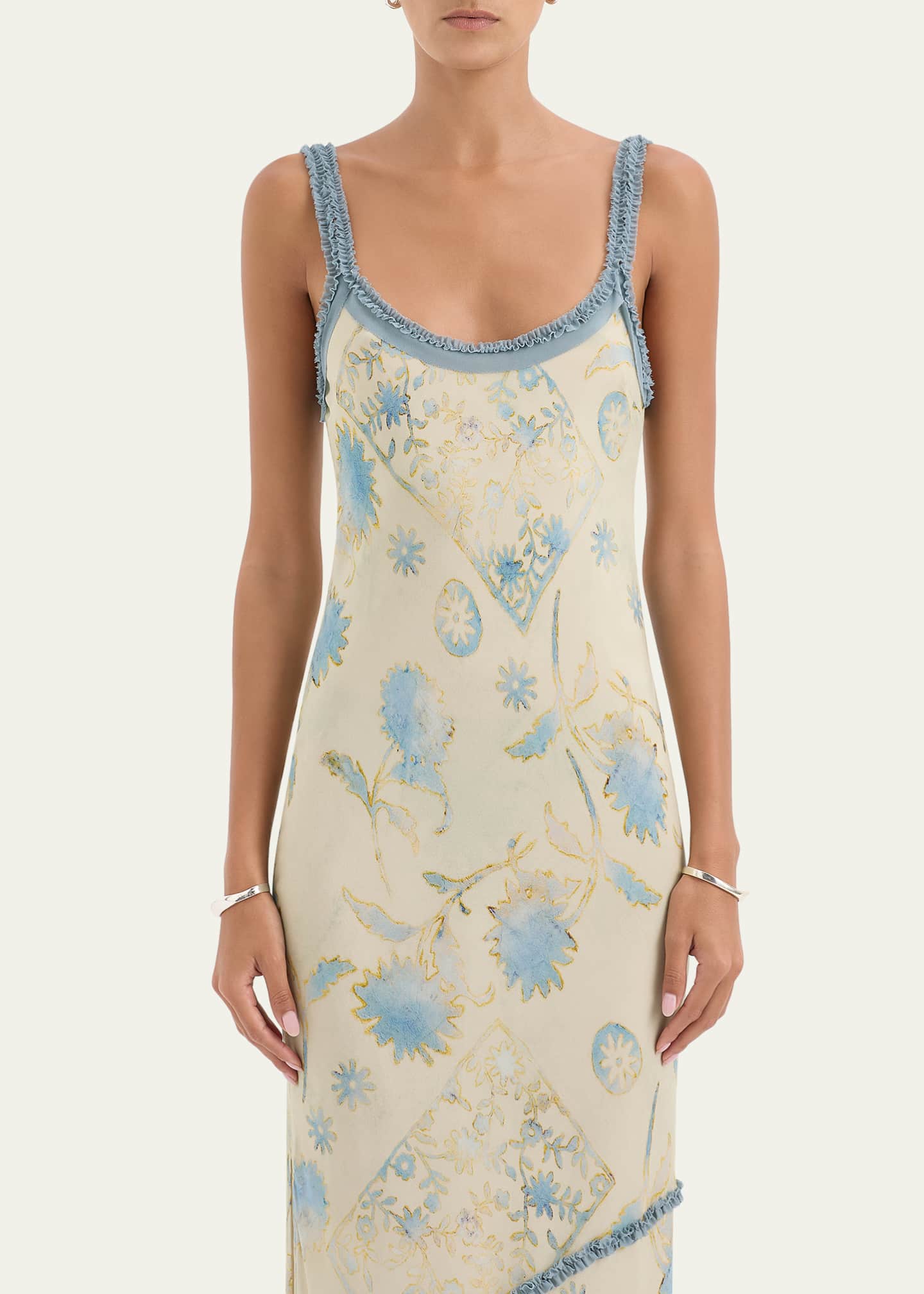 cecile ruffle maxi dress SIR Cecile Ruffle Maxi Dress
