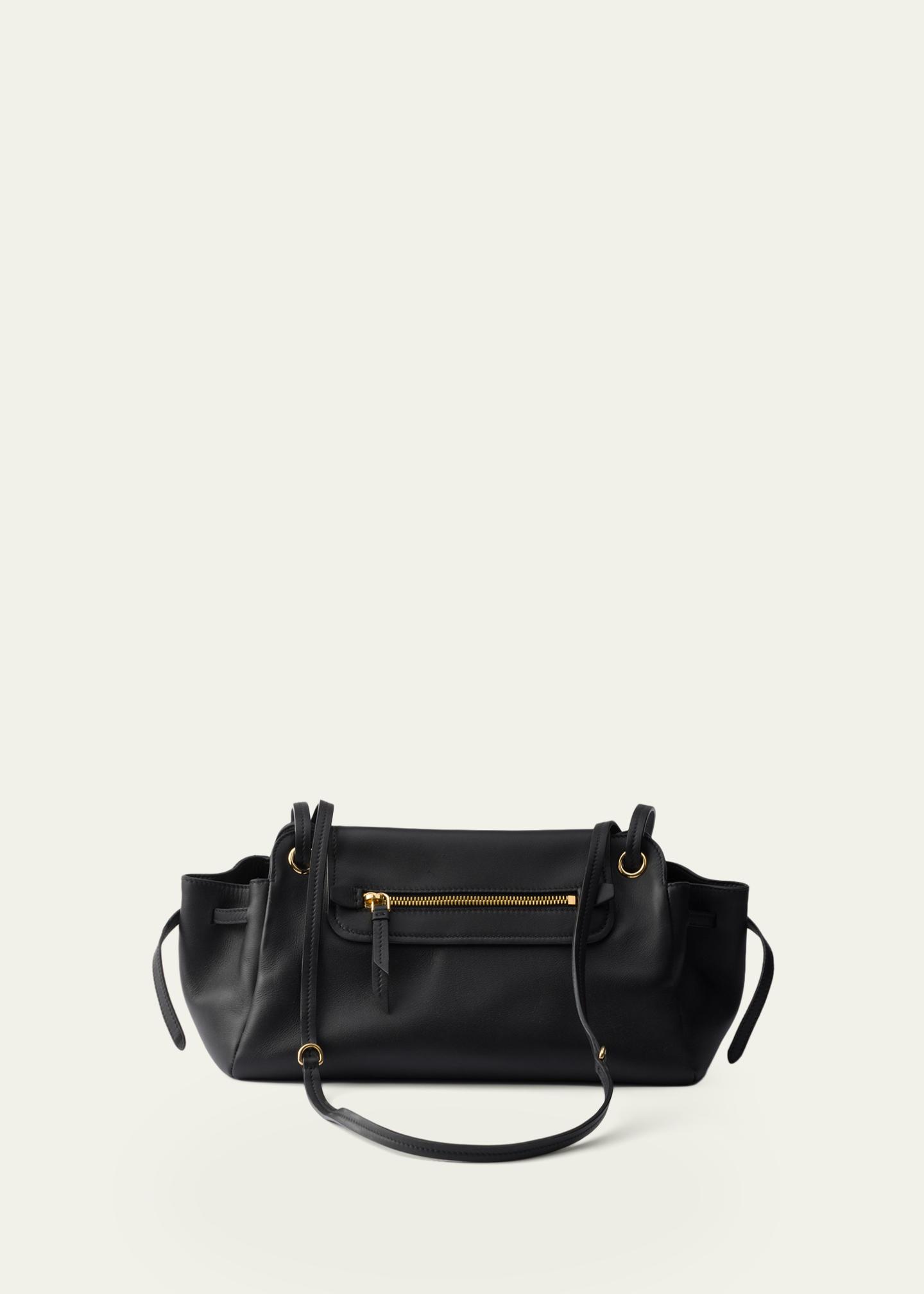 Prada Carry Medium Leather Shoulder Bag - Bergdorf Goodman