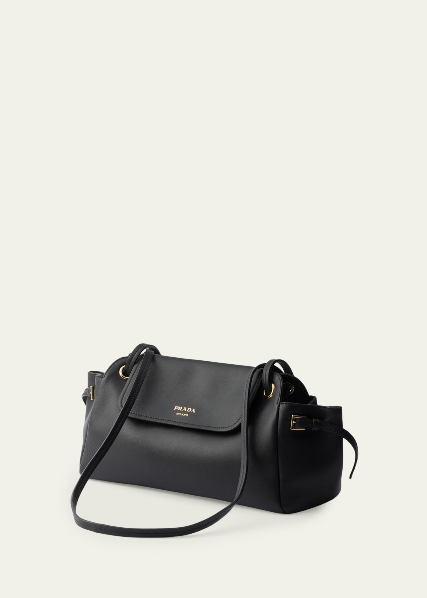 Prada Carry Medium Leather Shoulder Bag - Bergdorf Goodman