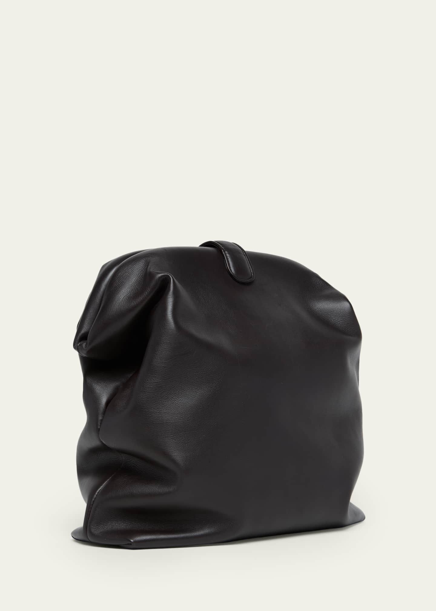 Bottega Veneta Lauren 1980 Leather Clutch Pouch Bag - Bergdorf Goodman