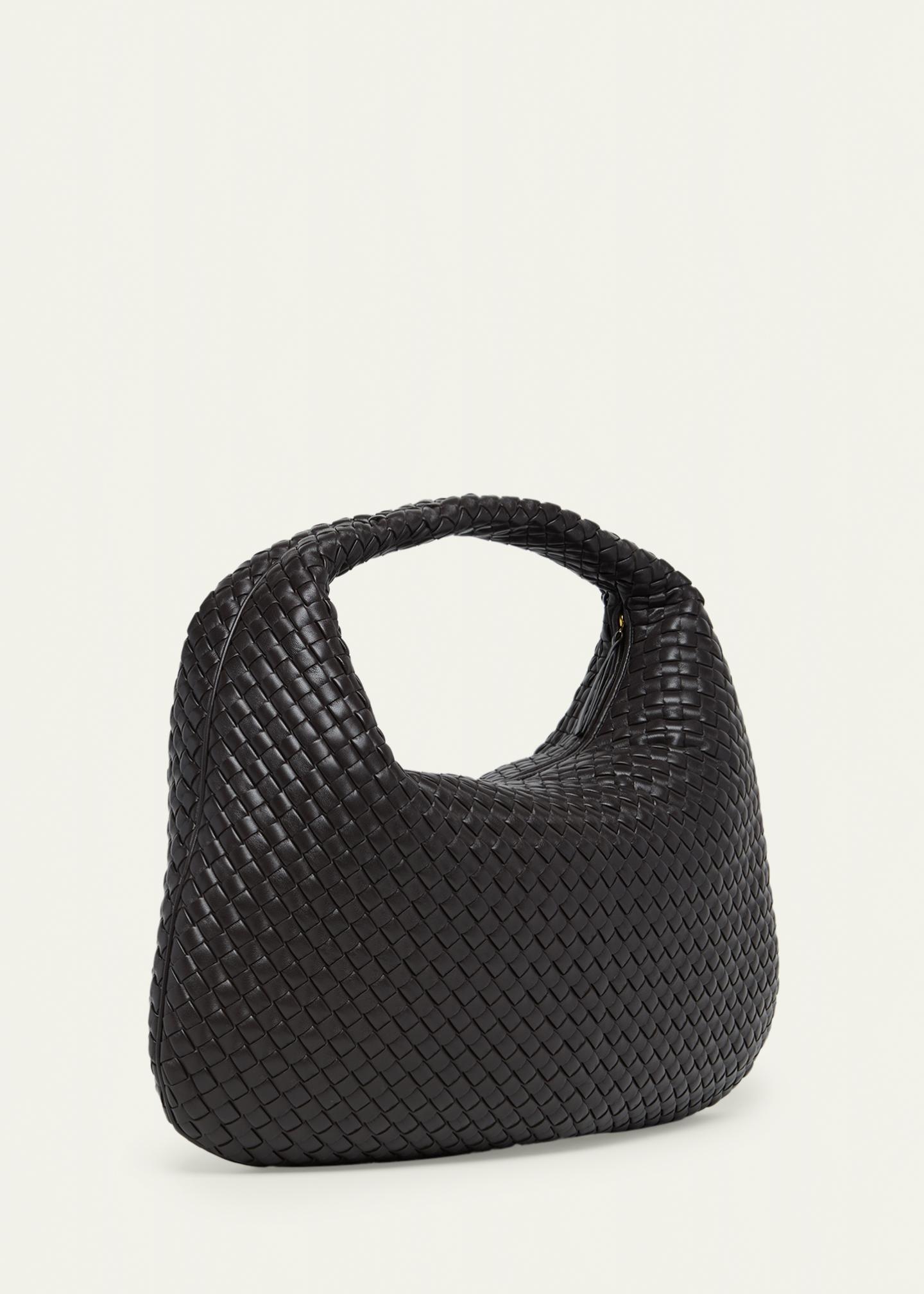 Bottega Veneta Maxi Veneta Leather Shoulder Bag - Bergdorf Goodman