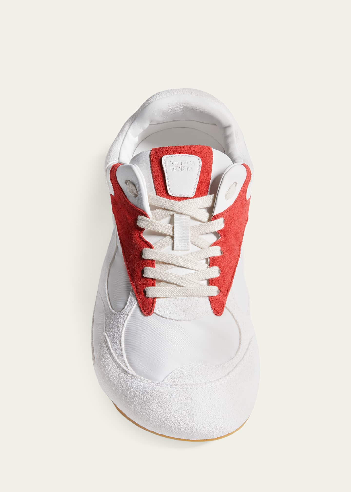 Bottega Veneta Orbit Flash Suede Low-Top Sneakers - Bergdorf Goodman