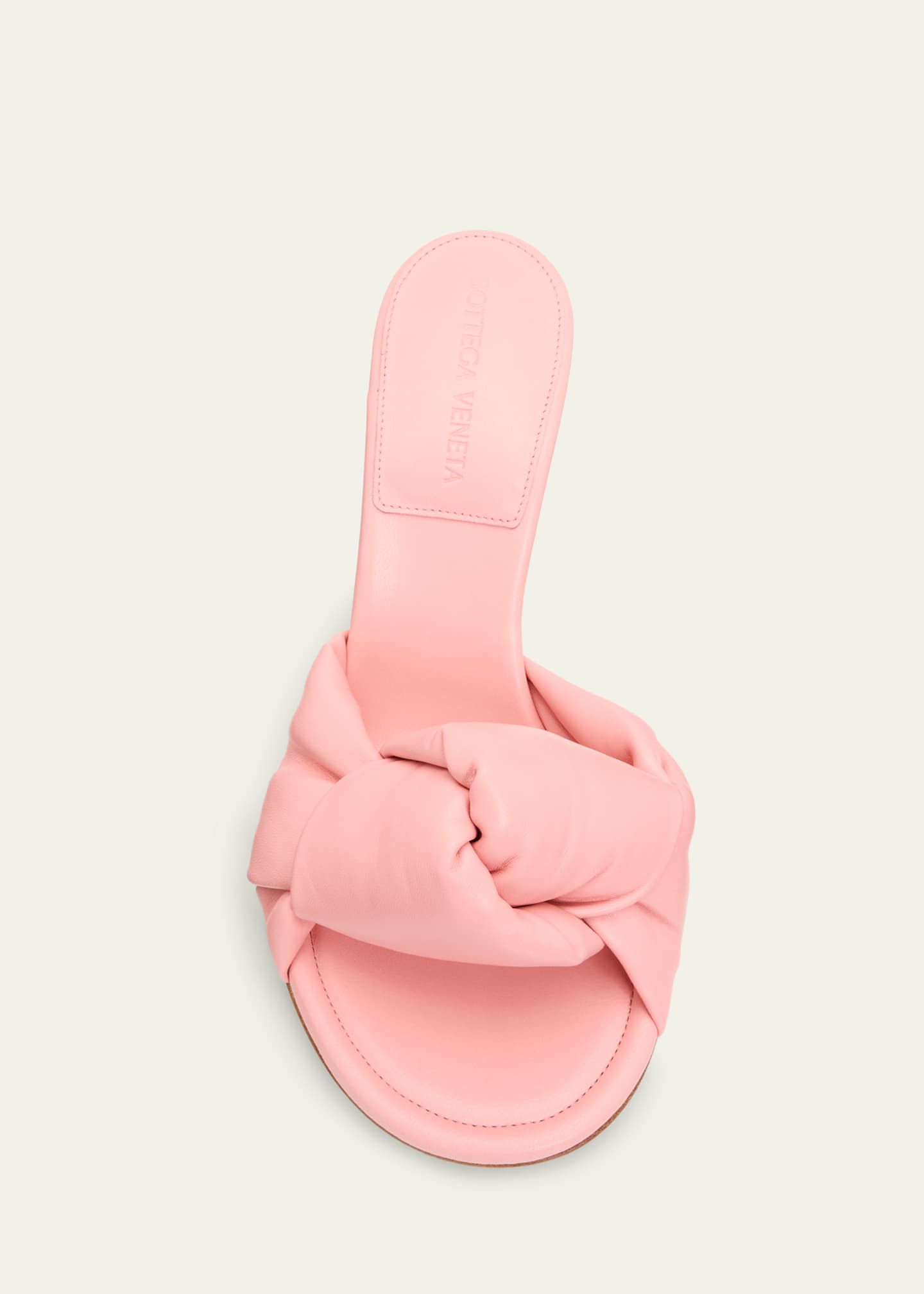 Bottega Veneta 90mm Cherry Nappa Leather Mules - Bergdorf Goodman