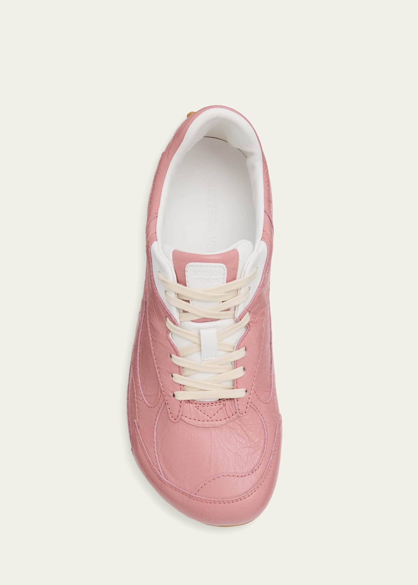 Bottega Veneta Leather Low-Top Sneakers - Bergdorf Goodman