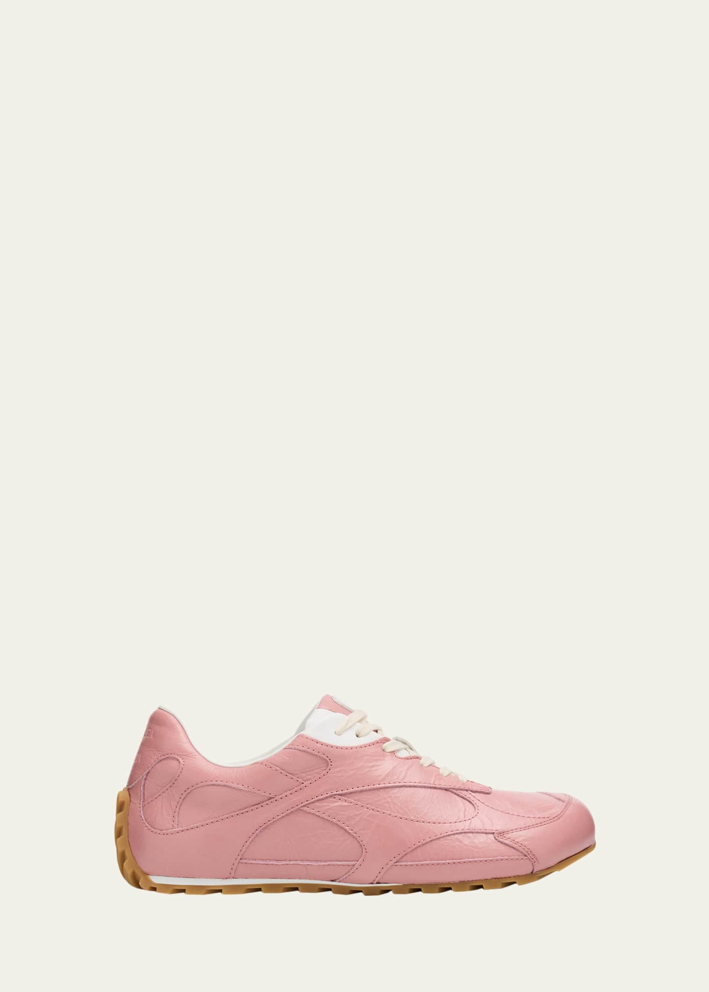 Bottega Veneta Leather Low-Top Sneakers - Bergdorf Goodman