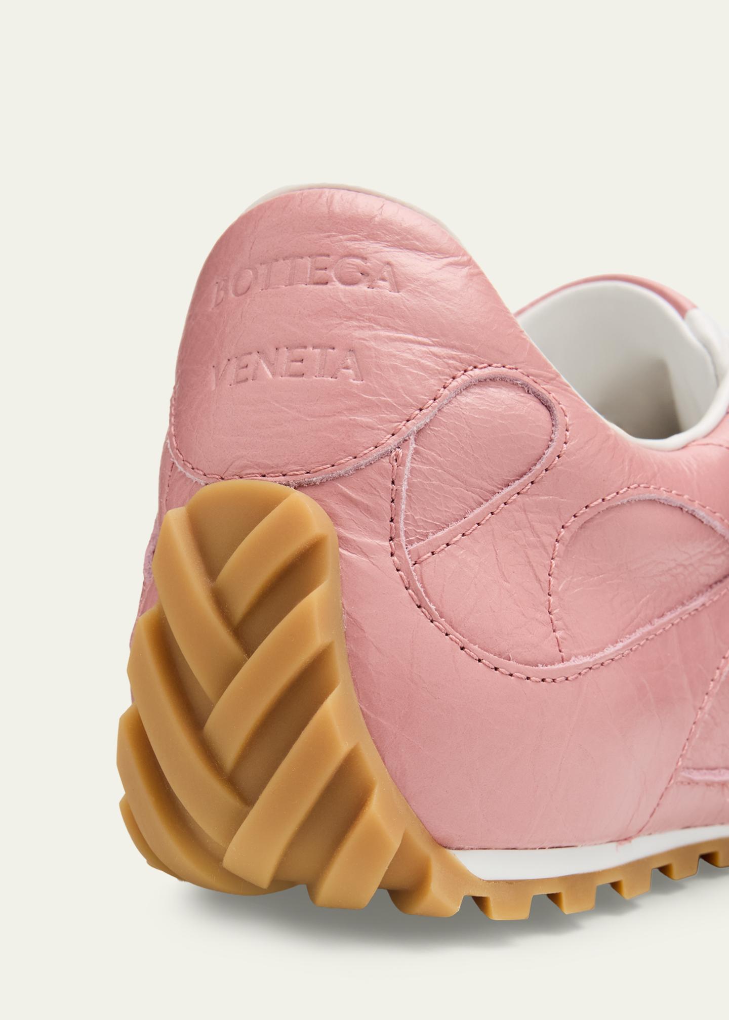 Bottega Veneta Leather Low-Top Sneakers - Bergdorf Goodman