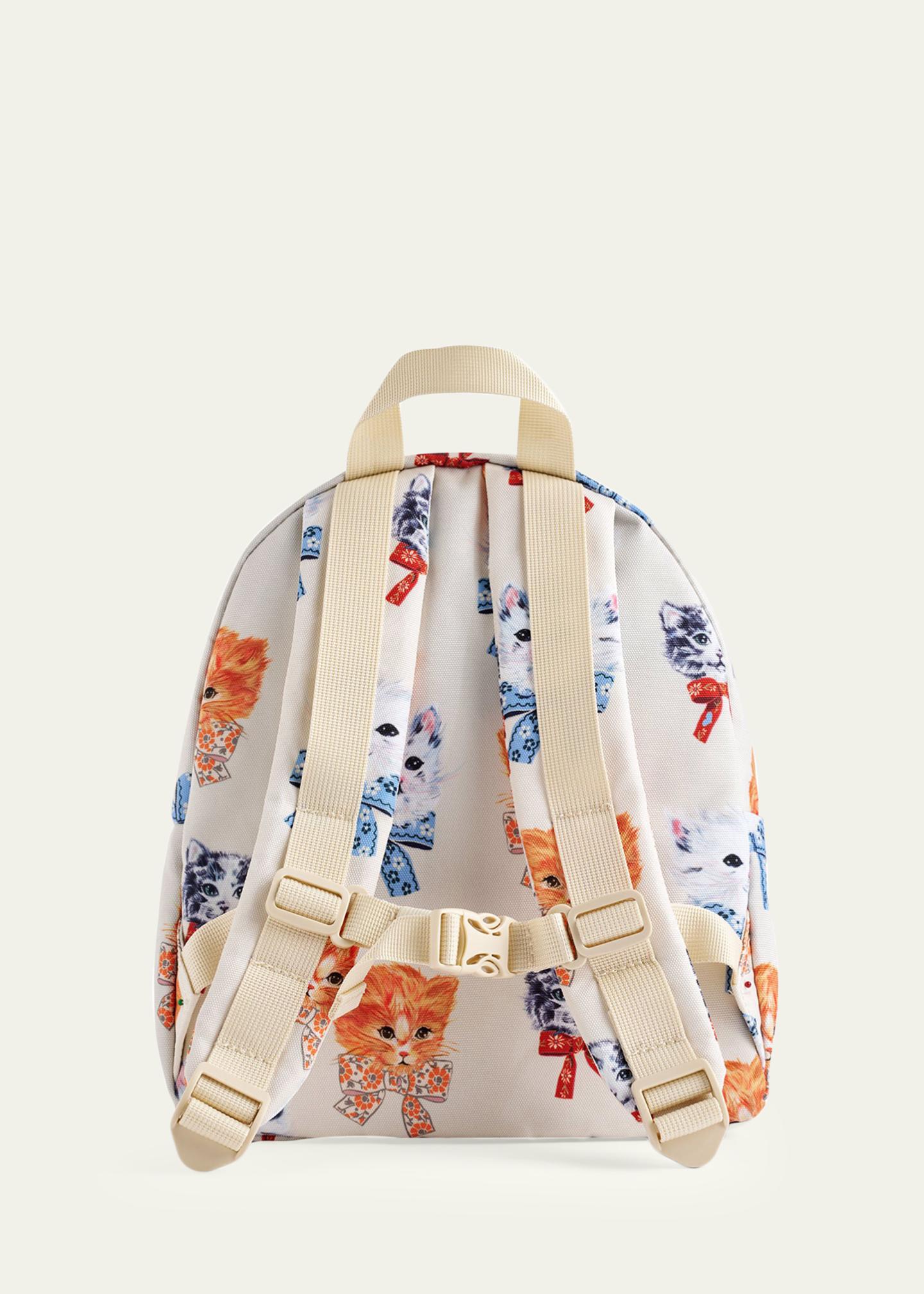 Molo Kid's Animal-Print Backpack - Bergdorf Goodman