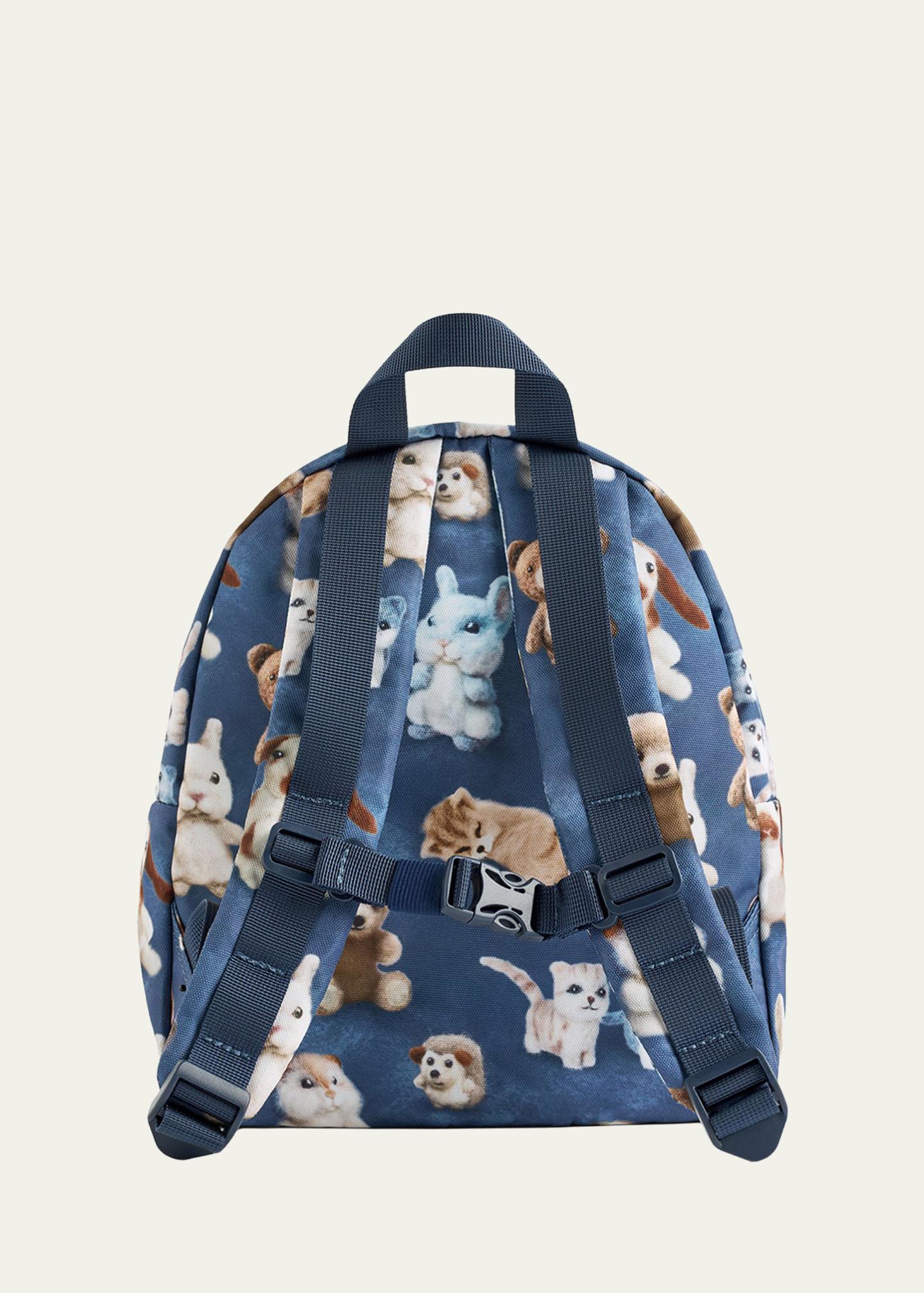 Molo Kid's Animal-Print Backpack - Bergdorf Goodman