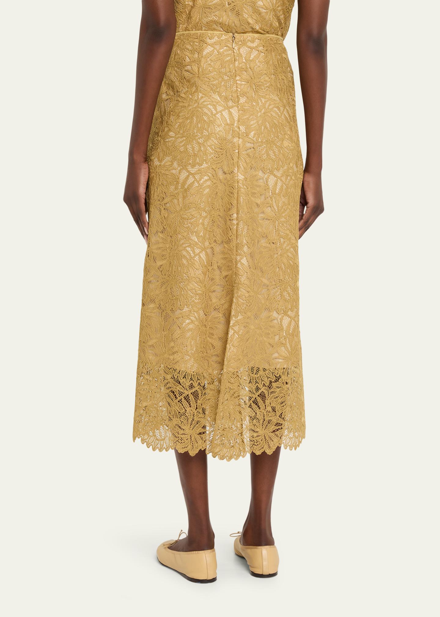 Vince Lace Slip Skirt