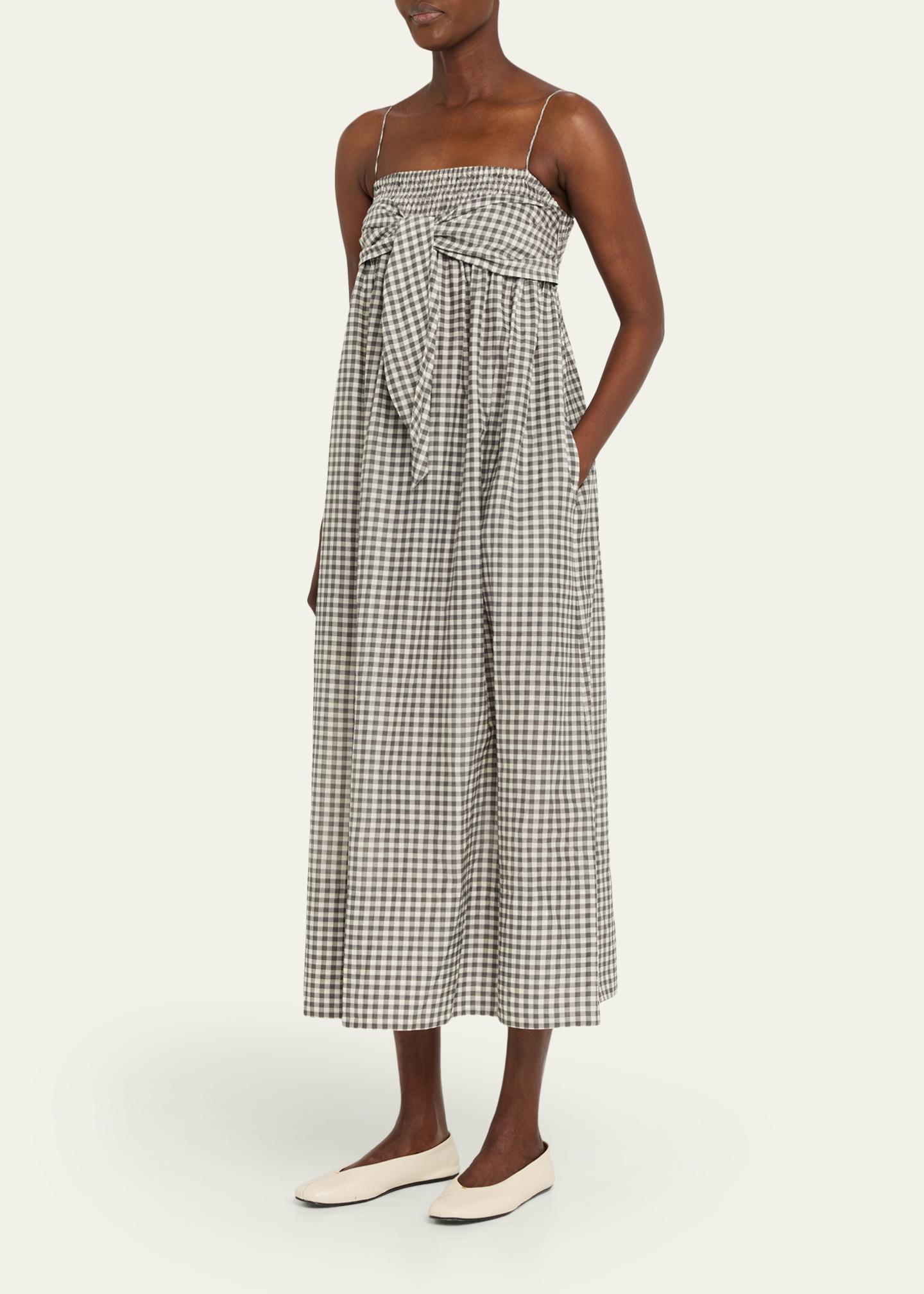midi dress organza Naut Button Down Dress *New! SC:SU26 a square neckline with Women's Size:6.5
