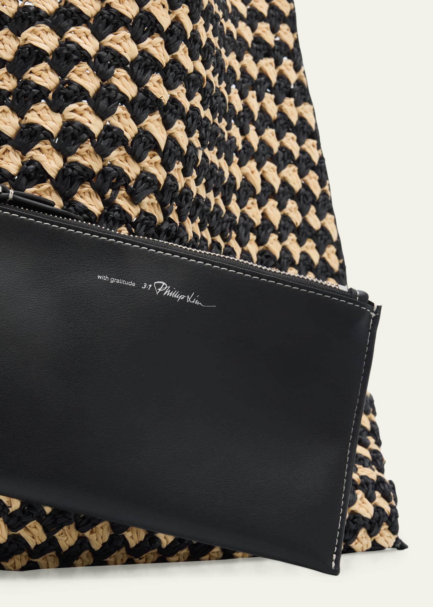 3.1 Phillip Lim 3.1 Market Crochet Raffia Tote Bag - Bergdorf Goodman