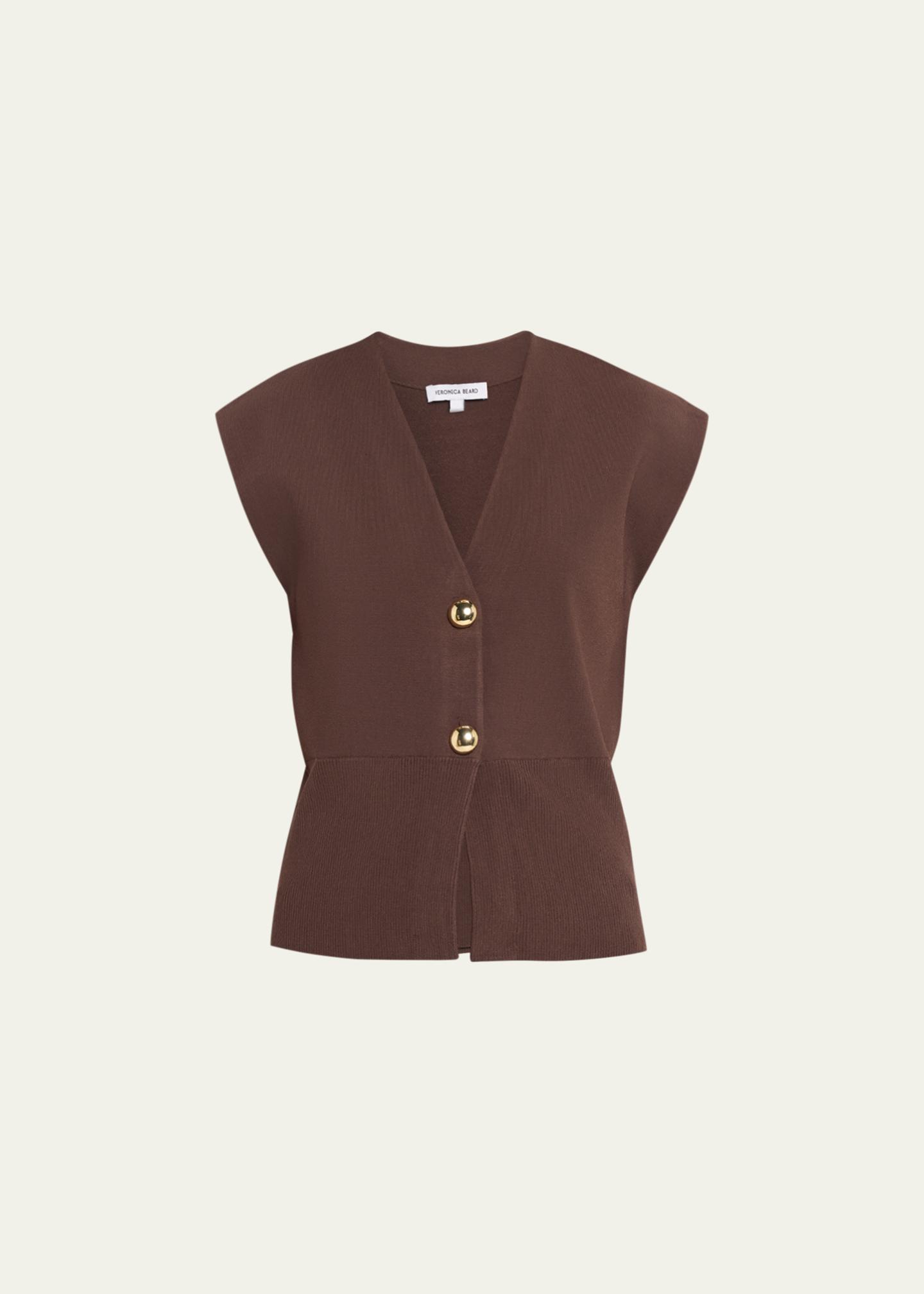 Veronica Beard Isador Knit Vest - Bergdorf Goodman