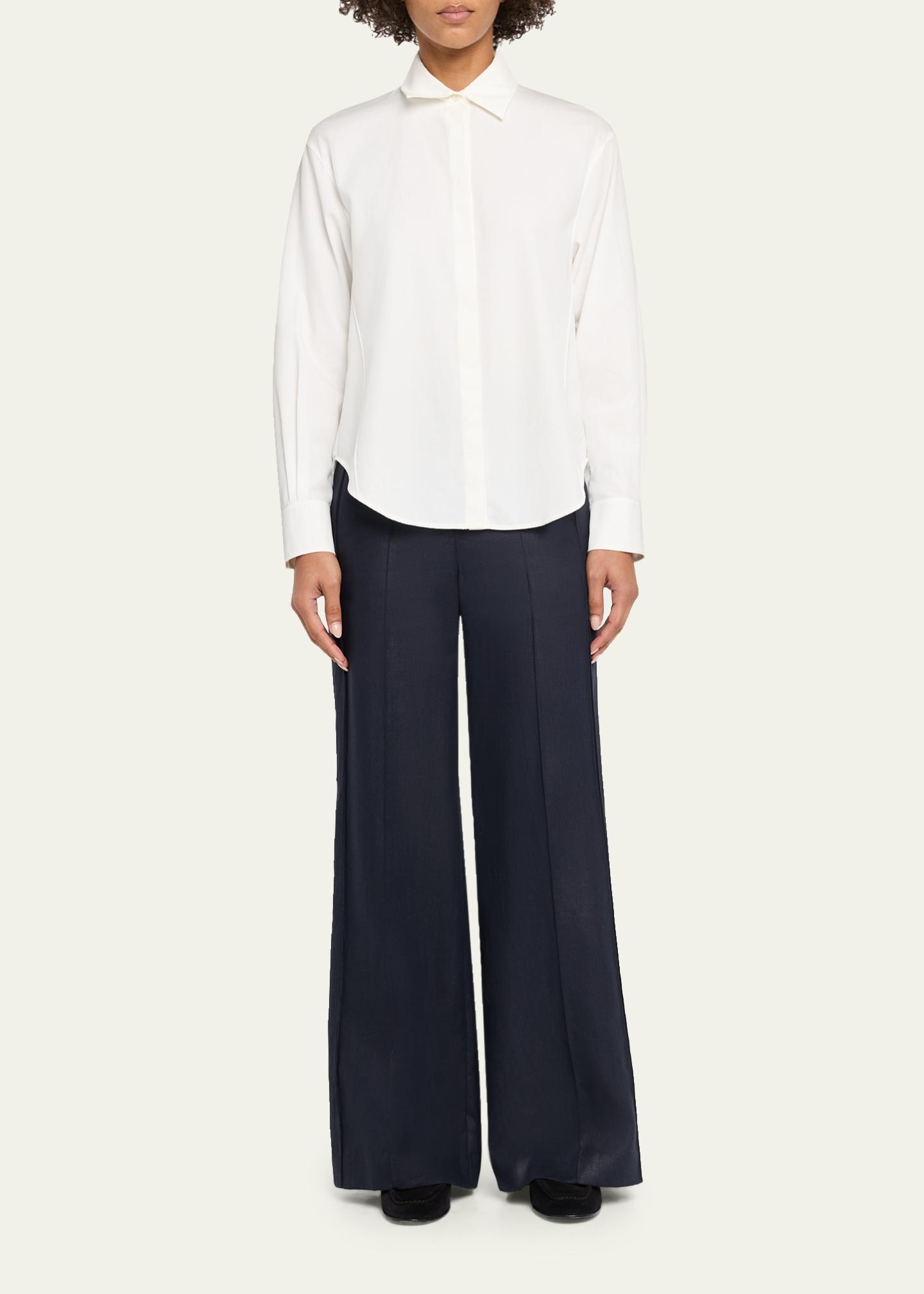 TWP Bond St Linen Pants - Bergdorf Goodman