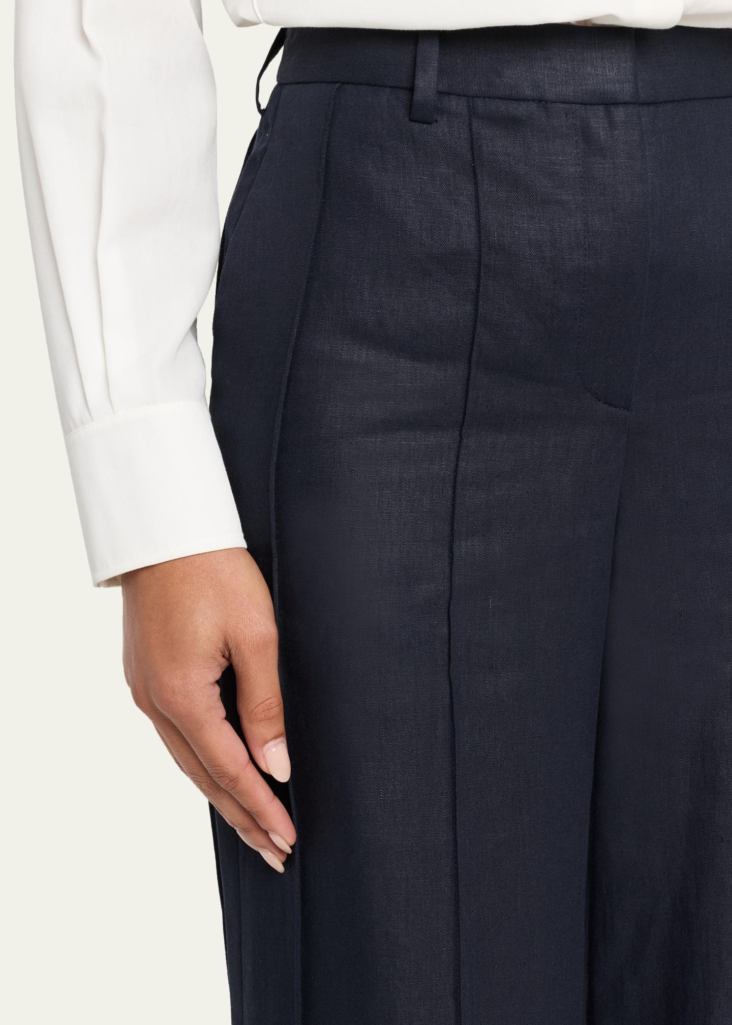TWP Bond St Linen Pants - Bergdorf Goodman