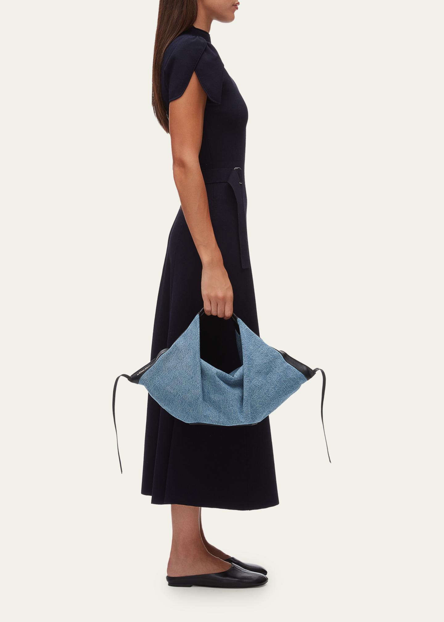 3.1 Phillip Lim Luna Denim Shoulder Bag - Bergdorf Goodman