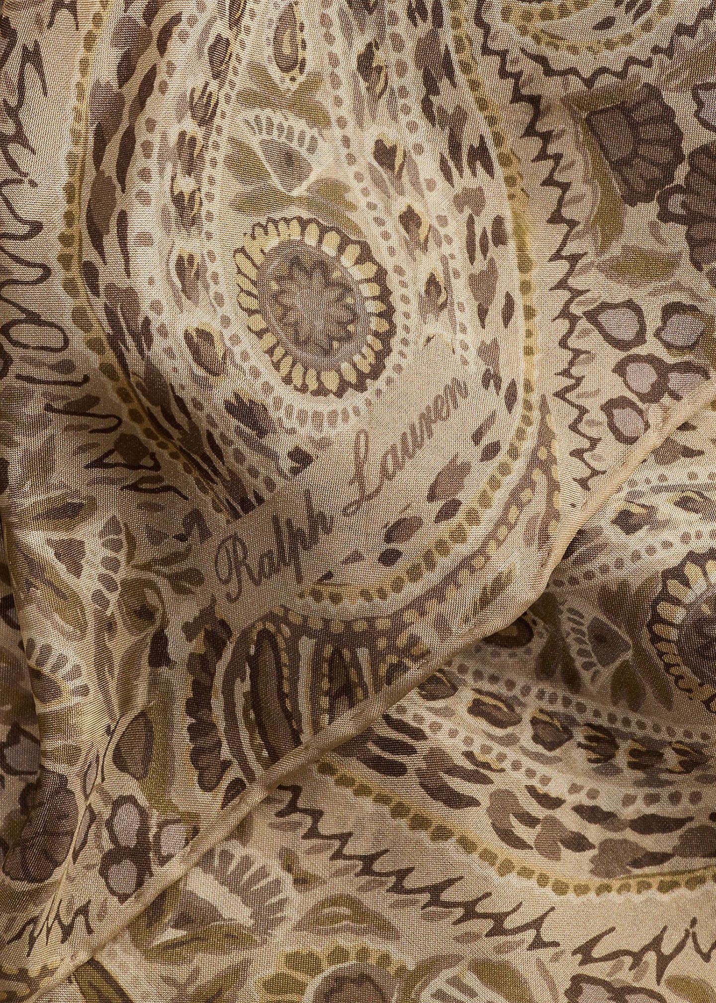Ralph Lauren Purple Label Men's Paisley-Print Silk Neckerchief ...