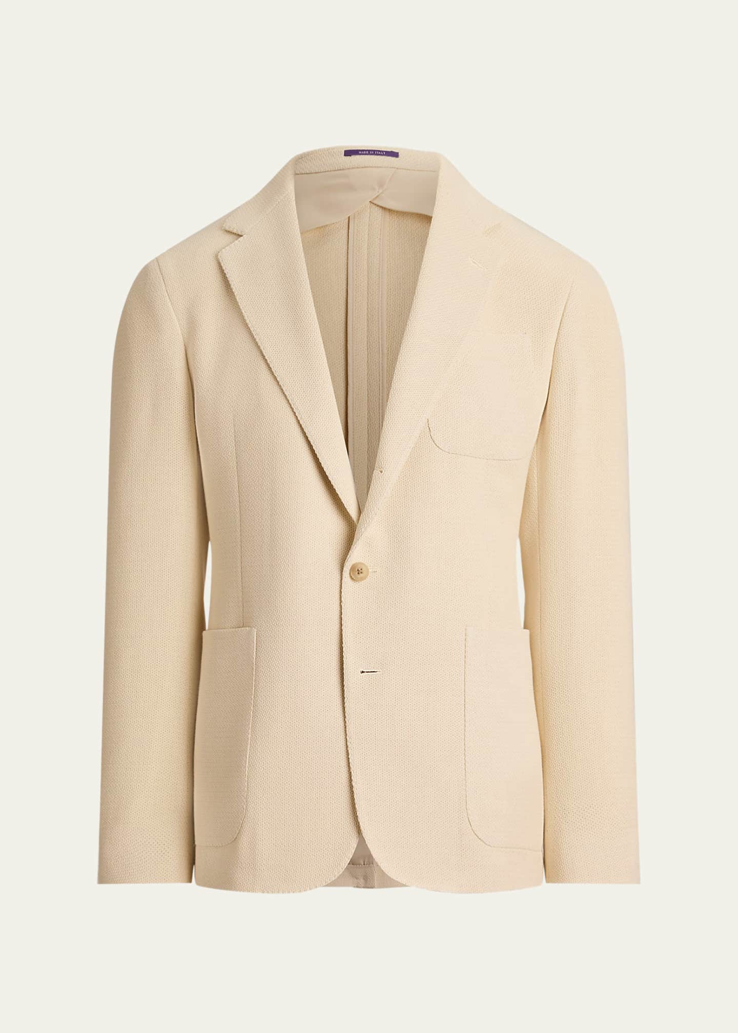 Ralph Lauren Purple Label Men's Cotton Panama Weave Single