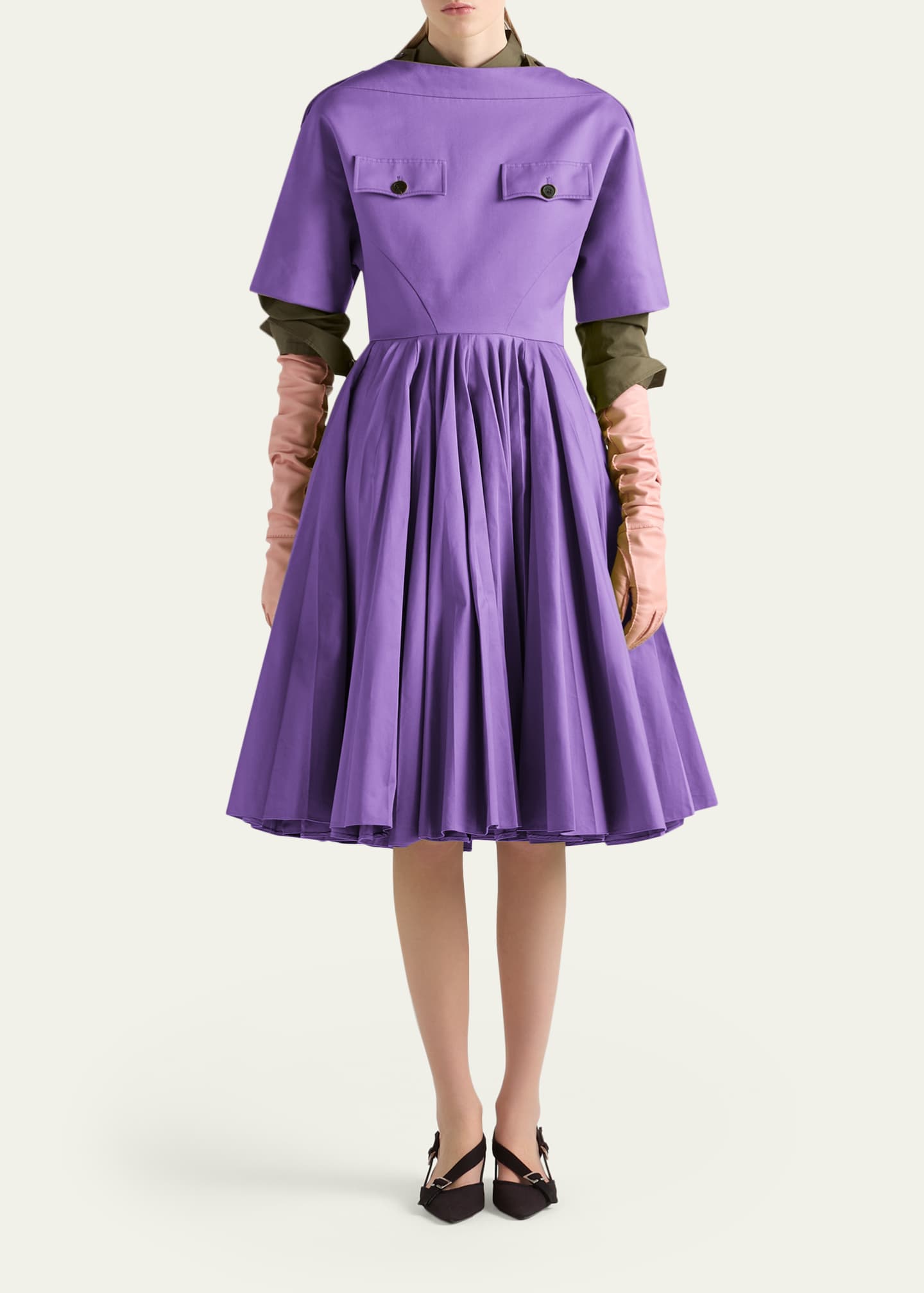 purple prada dress Prada Purple Sequin Sleeveless Mini Dress