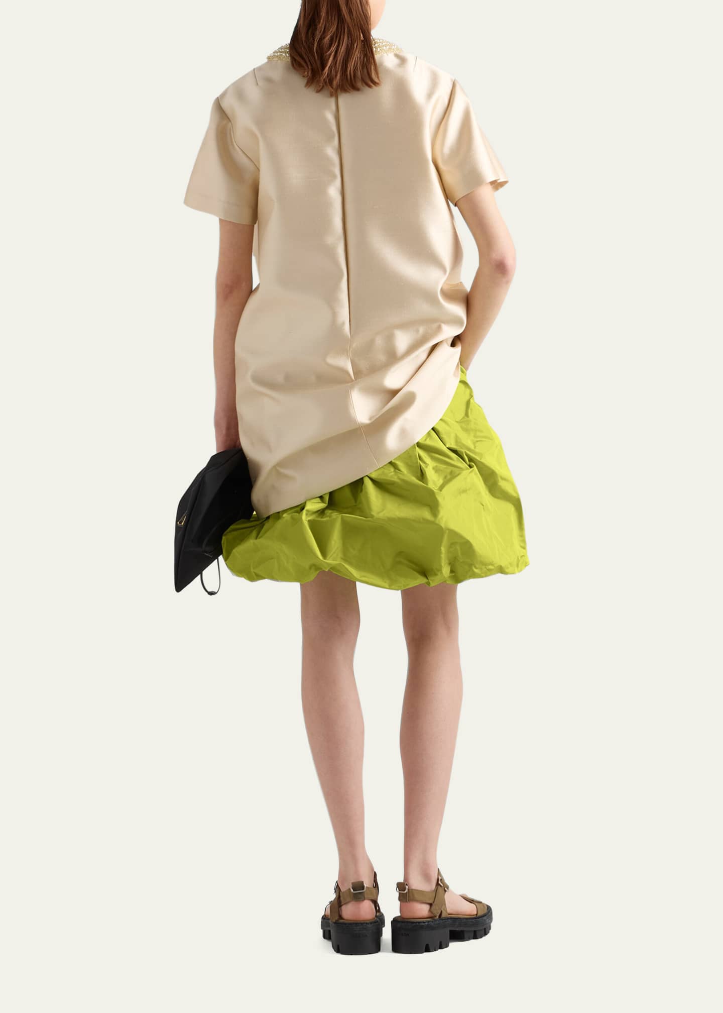 Prada Silk Taffeta Balloon Skirt - Bergdorf Goodman