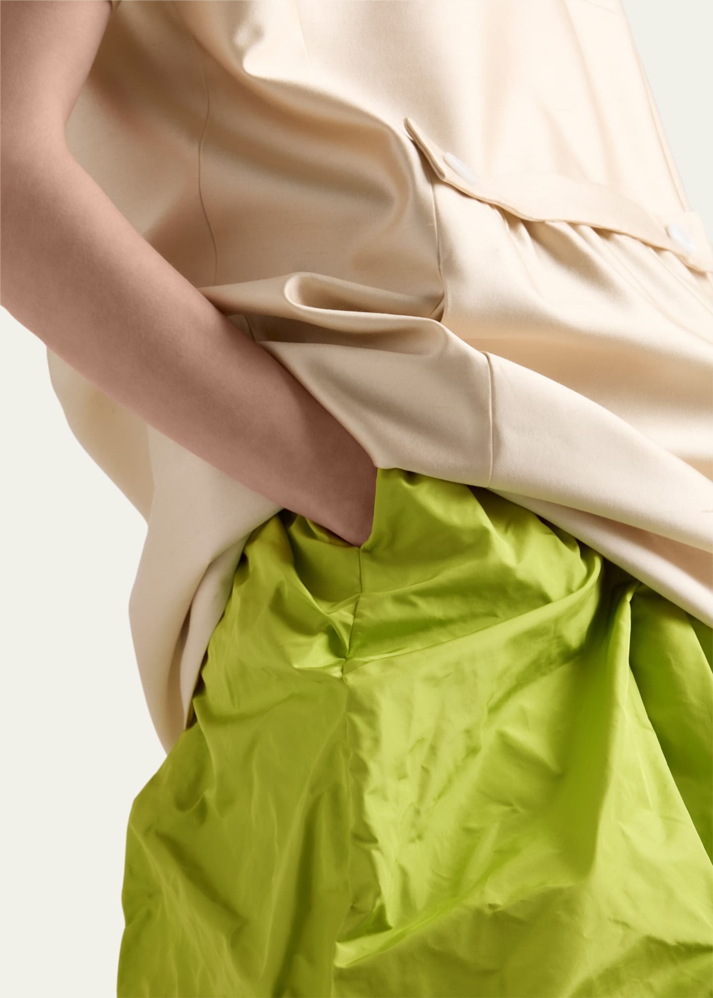 Prada Silk Taffeta Balloon Skirt - Bergdorf Goodman