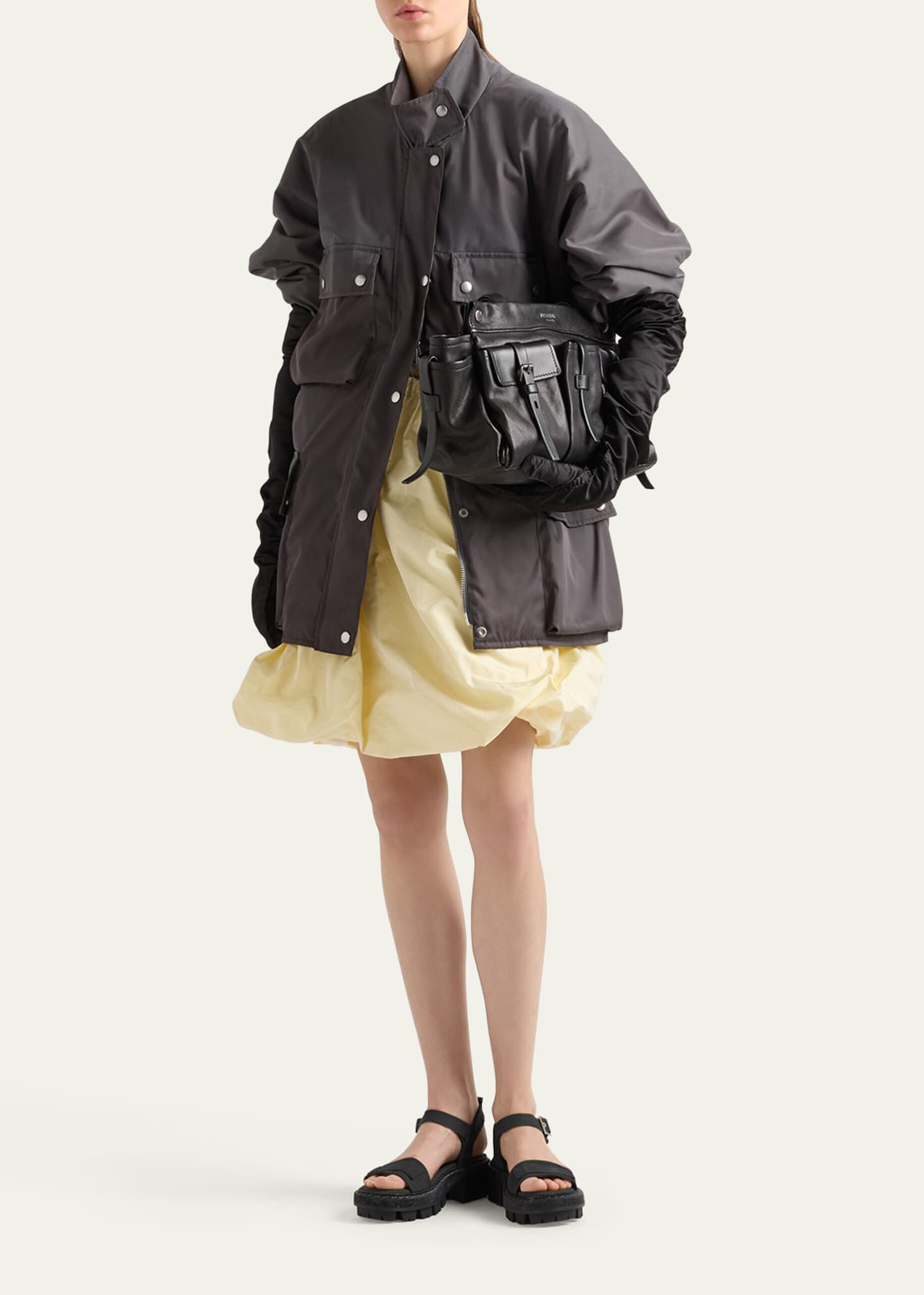 Prada Re-Nylon Utility Jacket - Bergdorf Goodman