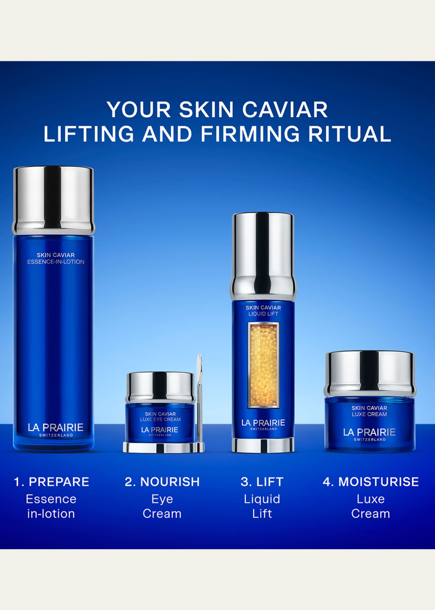 La Prairie Skin Caviar Lifting 4-Piece Discovery Set - Bergdorf