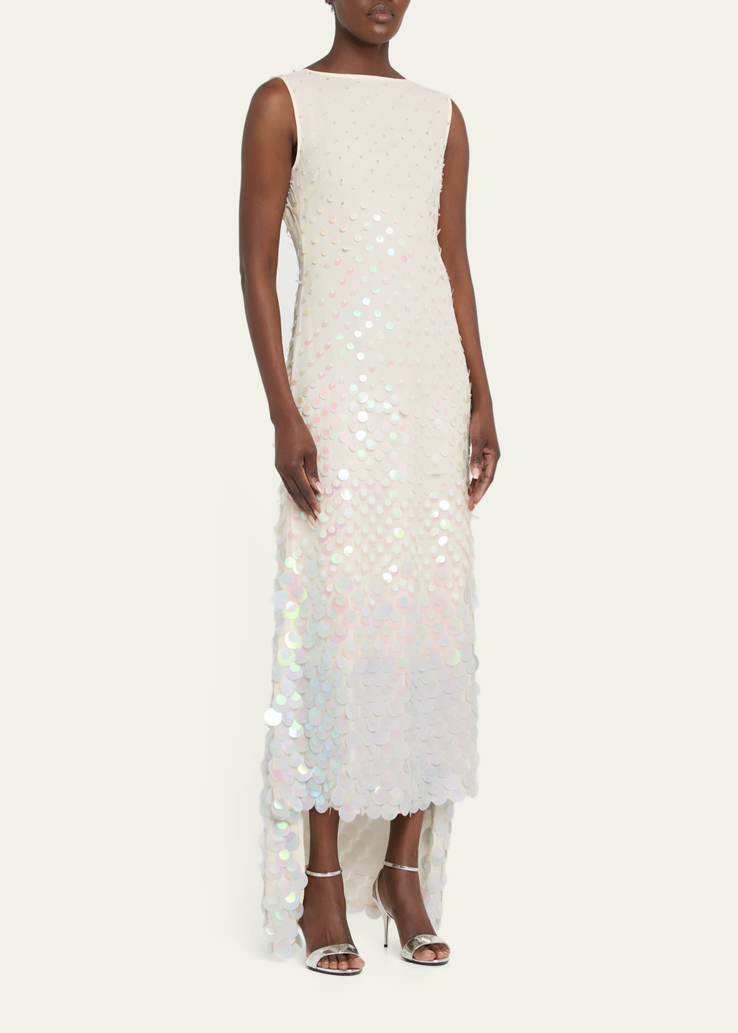 silk high low dress Silk Mikado High-Low A-line Wedding Dress