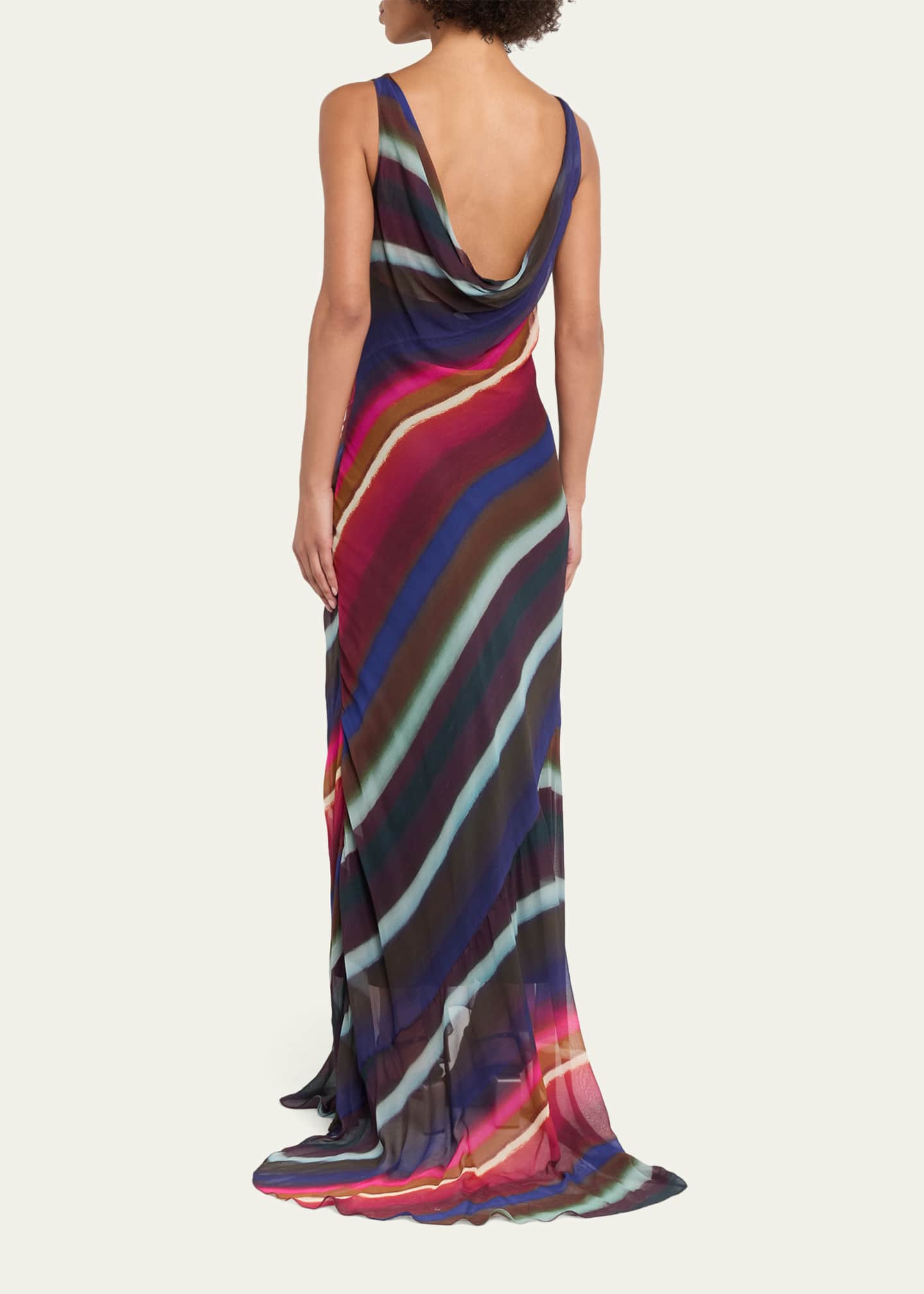fine knitted maxi dress Ashanti Fine knit dress with transparent crochet details